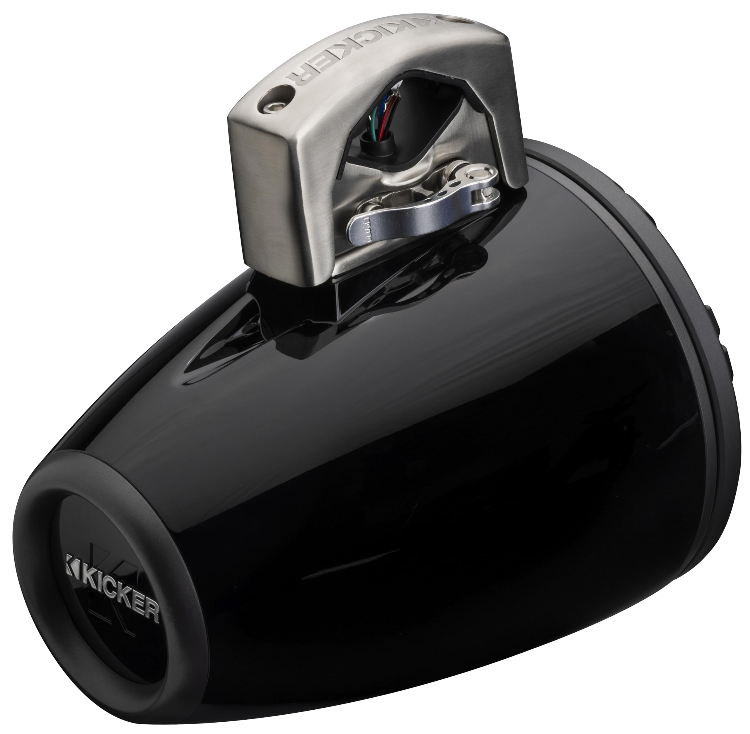 Kicker KMTCXL8, 8" Horn Loaded Compression Driver Tower Speakers, Black (51KMTCXL8)