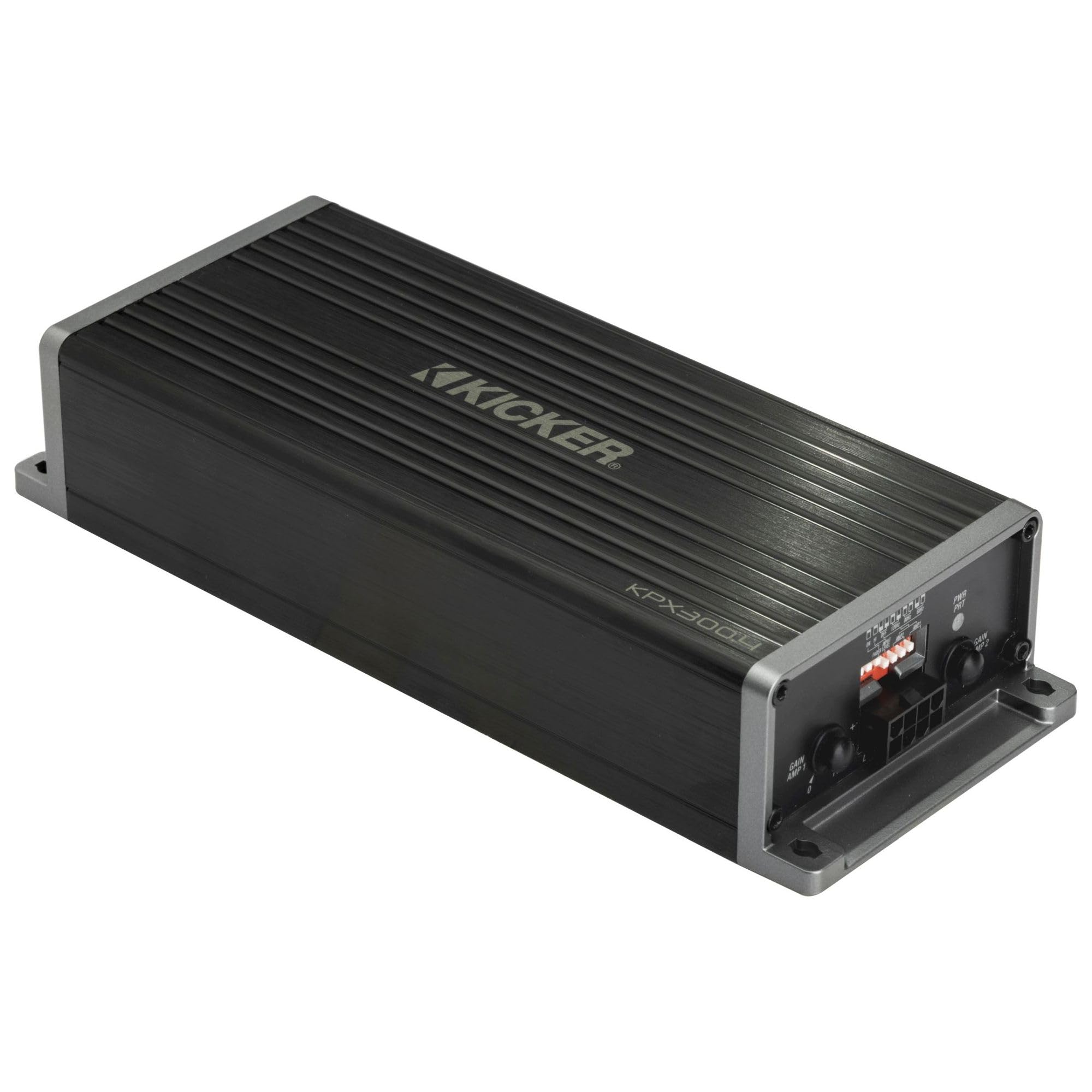 Kicker KPX300.4, KPX 4 Channel Full Range Powersport Amplifier, 300W (51KPX3004)