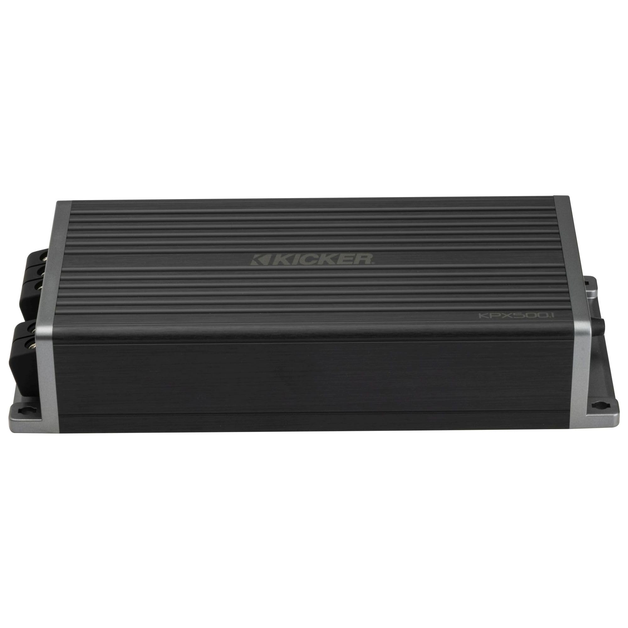Kicker KPX500.1, KPX Monoblock Subwoofer Powersport Amplifier, 500W (51KPX5001)