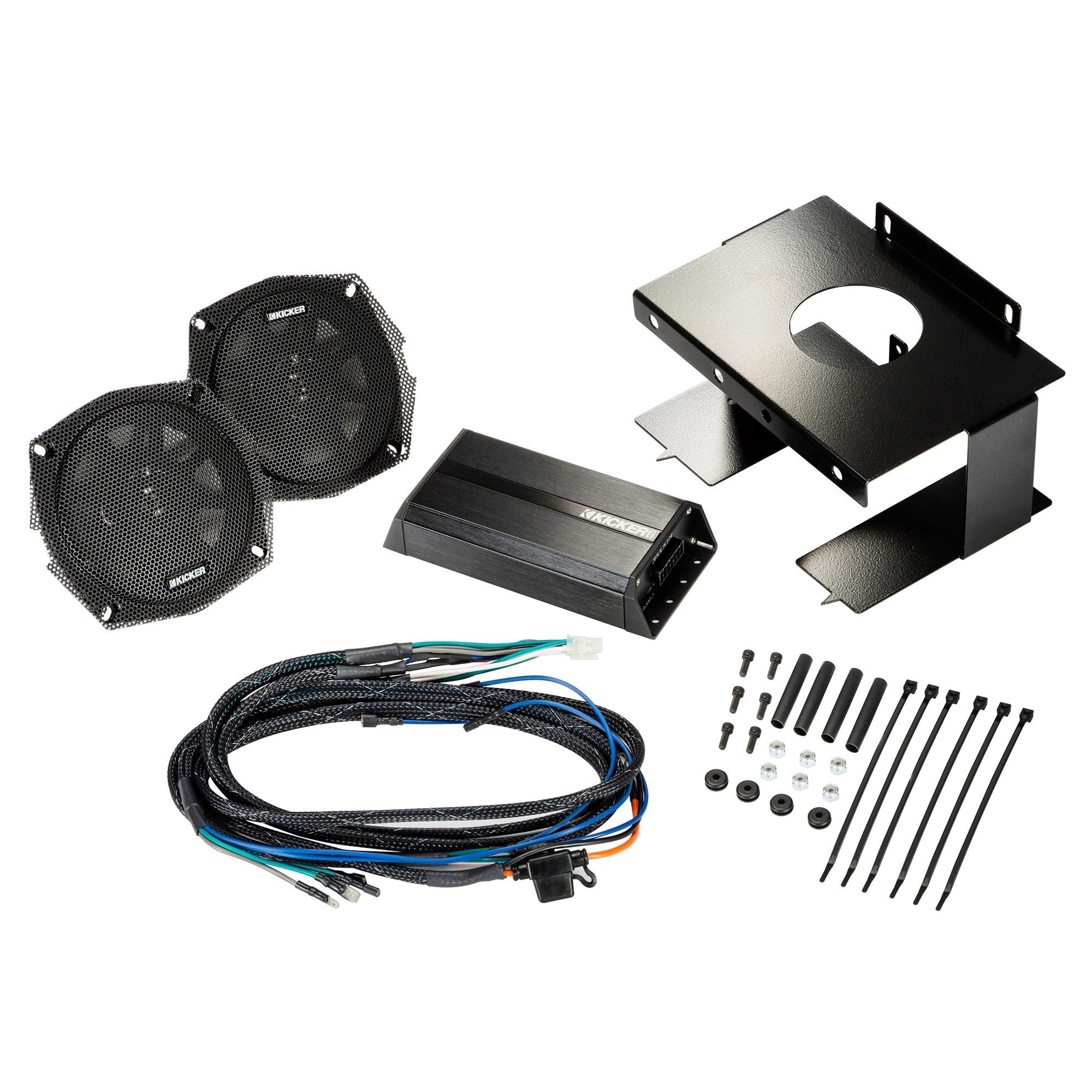 Kicker HDS962, 5.75" 4-CH Harley Davidson Street Glide Kit - 96-13 (50HDS962)