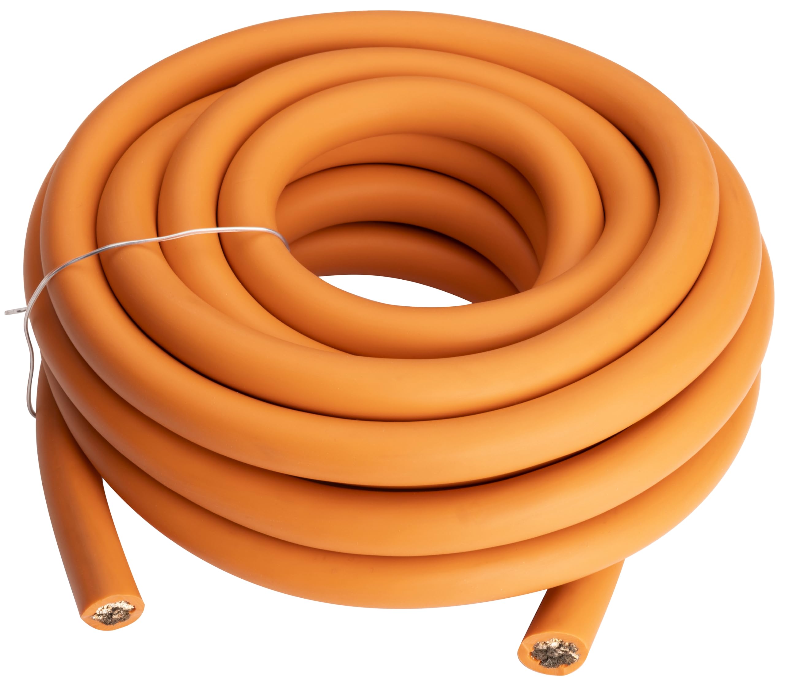 Kicker PWO020, WX Warehorse 1/0 Gauge Orange Power Wire - 20 FT (50PWOR020)
