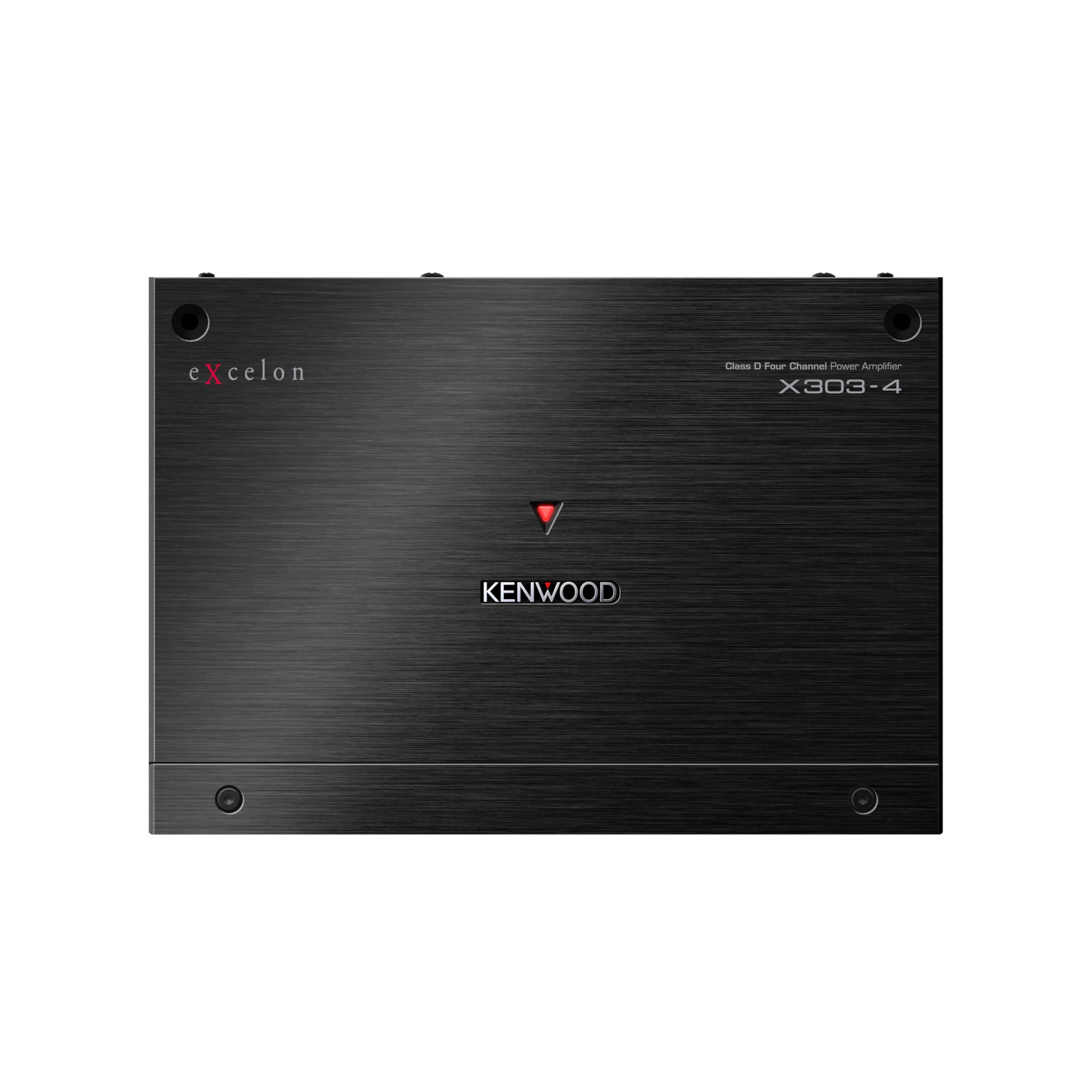 Kenwood X303-4, eXcelon Series 4 Channel Full Range Amplifier, 600W Peak