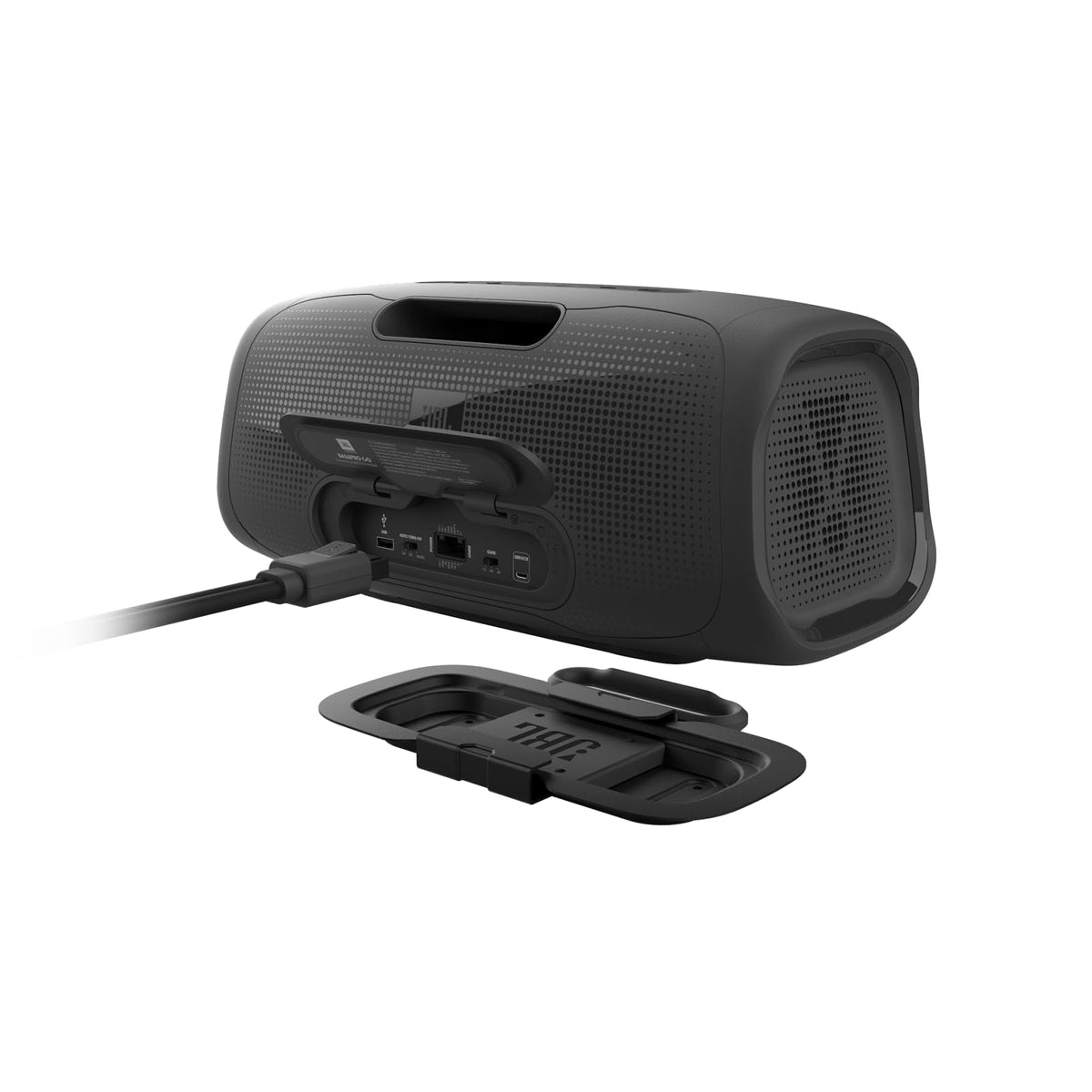 JBL BASSPROGOV2, In-Vehicle / Portable Powered Subwoofer & Full Range Bluetooth Speaker, Built-in Rechargeable Battery