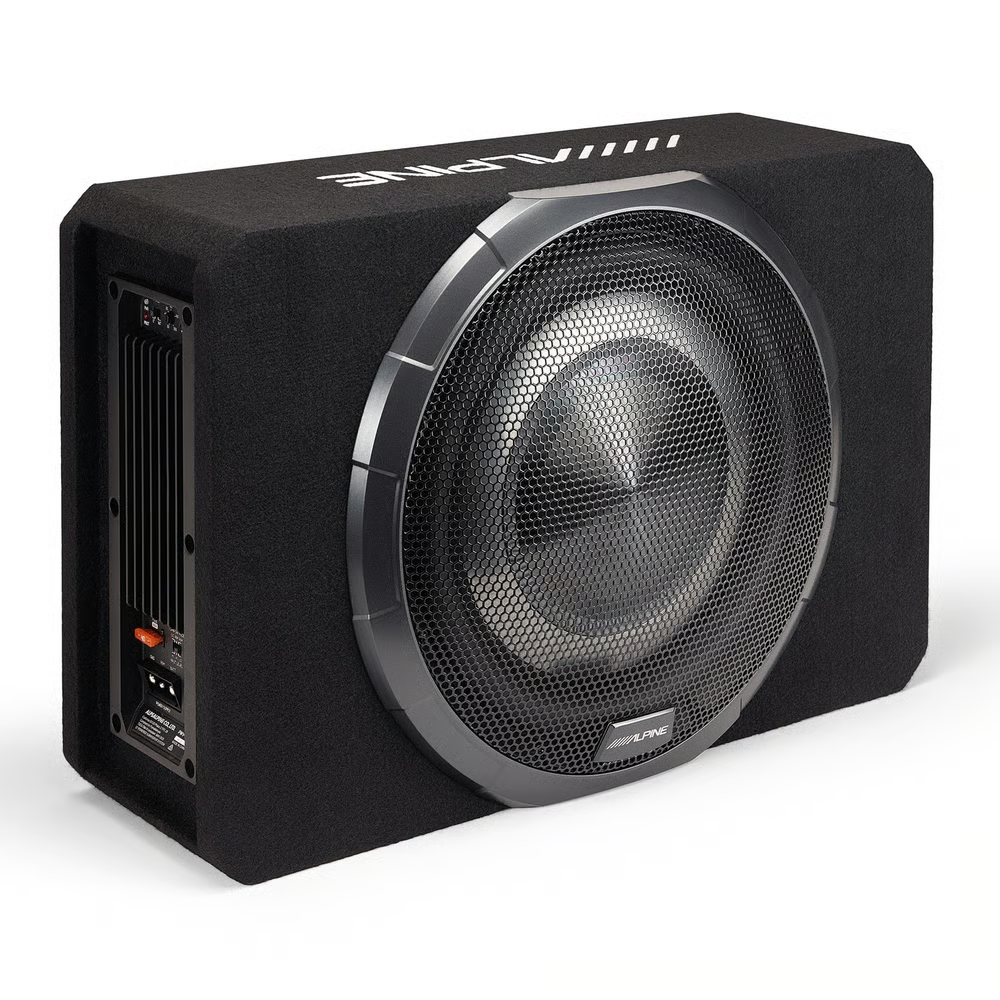 Alpine PWV-SB12, BassRev 12" Loaded Active Subwoofer Enclosure