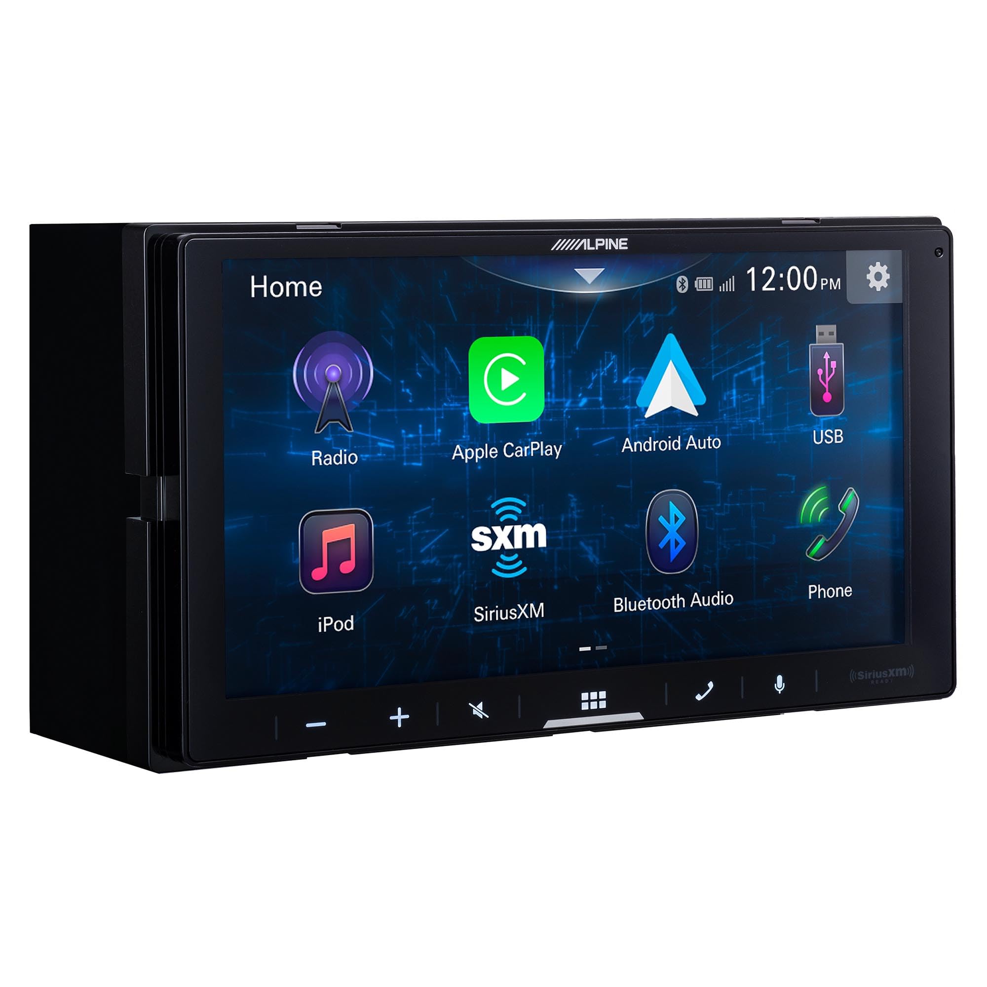 Alpine ILX-W670-M, Digital Multimedia Receiver w/ CarPlay, Android Auto and Maestro Compatibility and SWC Adapter