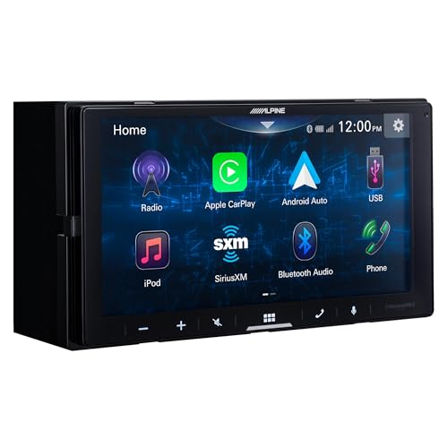 Alpine ILX-W770-M,  7" Double DIN Digital Multimedia Receiver Compatible w/ Wireless Apple Carplay and Android Auto