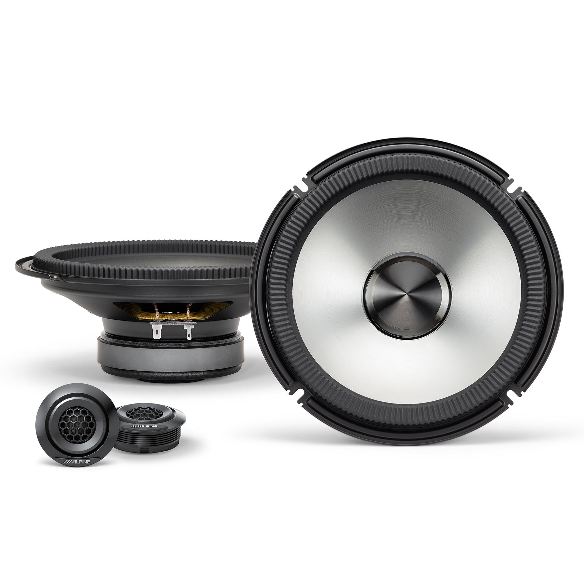 Alpine BRV-S80C, BassRev 8" 2-Way Component Speaker System