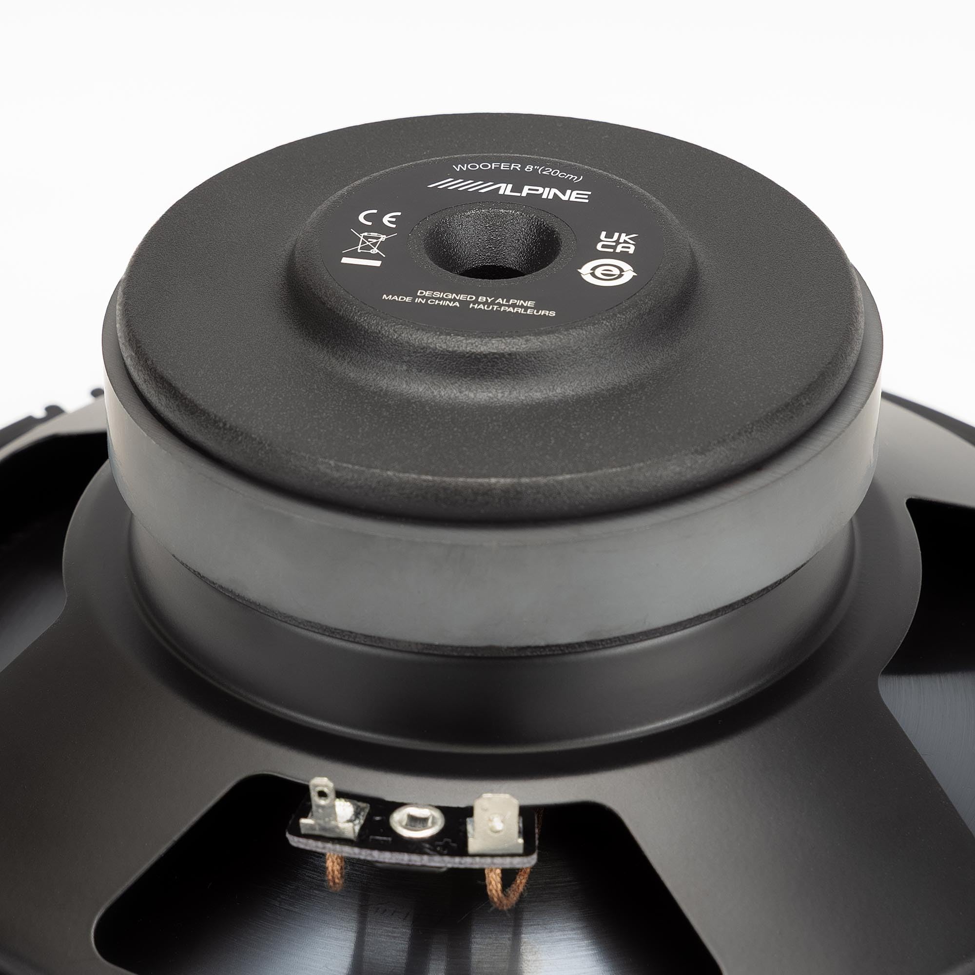 Alpine BRV-S80C, BassRev 8" 2-Way Component Speaker System
