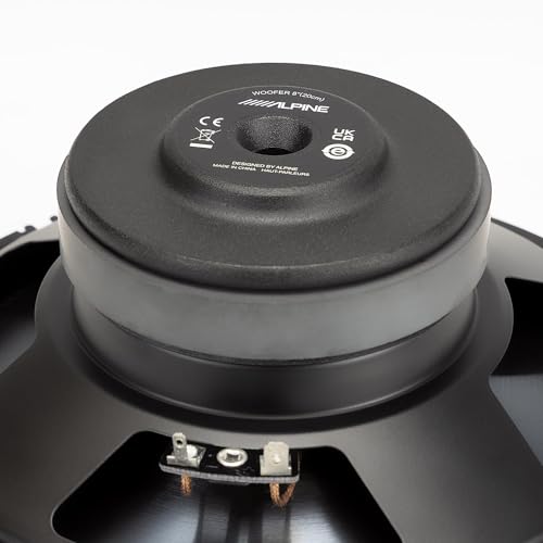 Alpine BRV-S80C, BassRev 8" 2-Way Component Speaker System