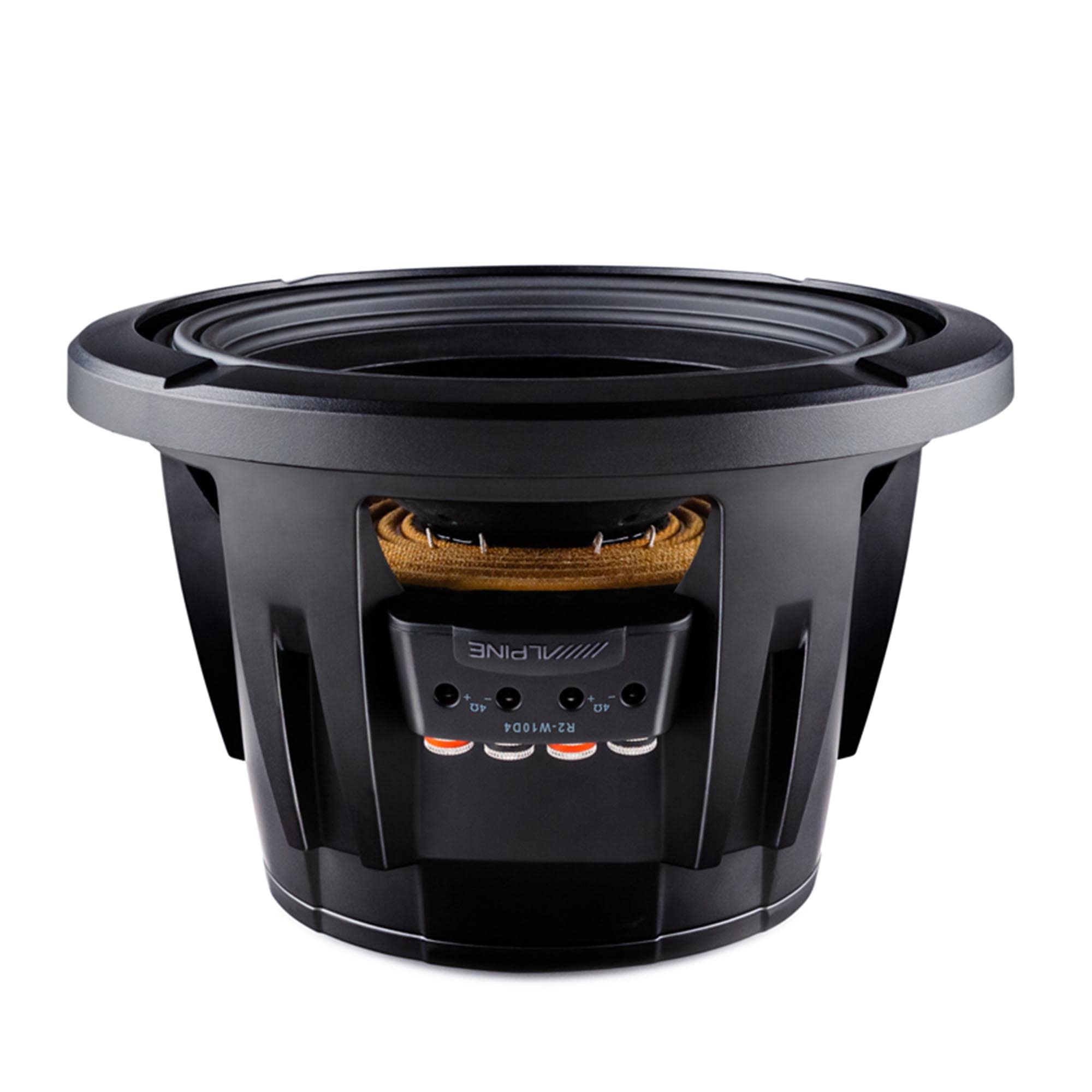 Alpine R2-W10D2, R Series 10" Dual 2 Ohm Voice Coil Subwoofer (OB)