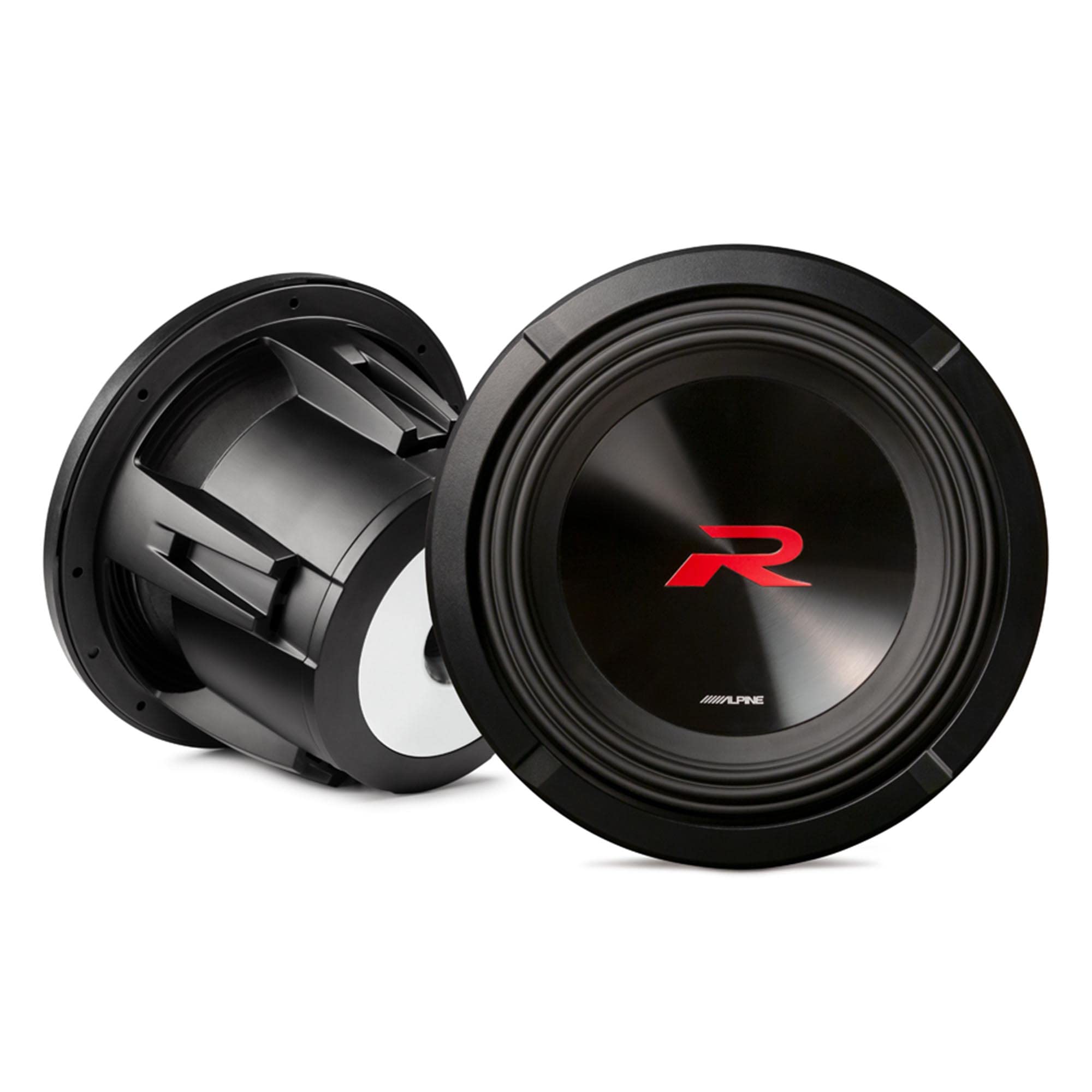 Alpine R2-W10D2, R Series 10" Dual 2 Ohm Voice Coil Subwoofer (OB)