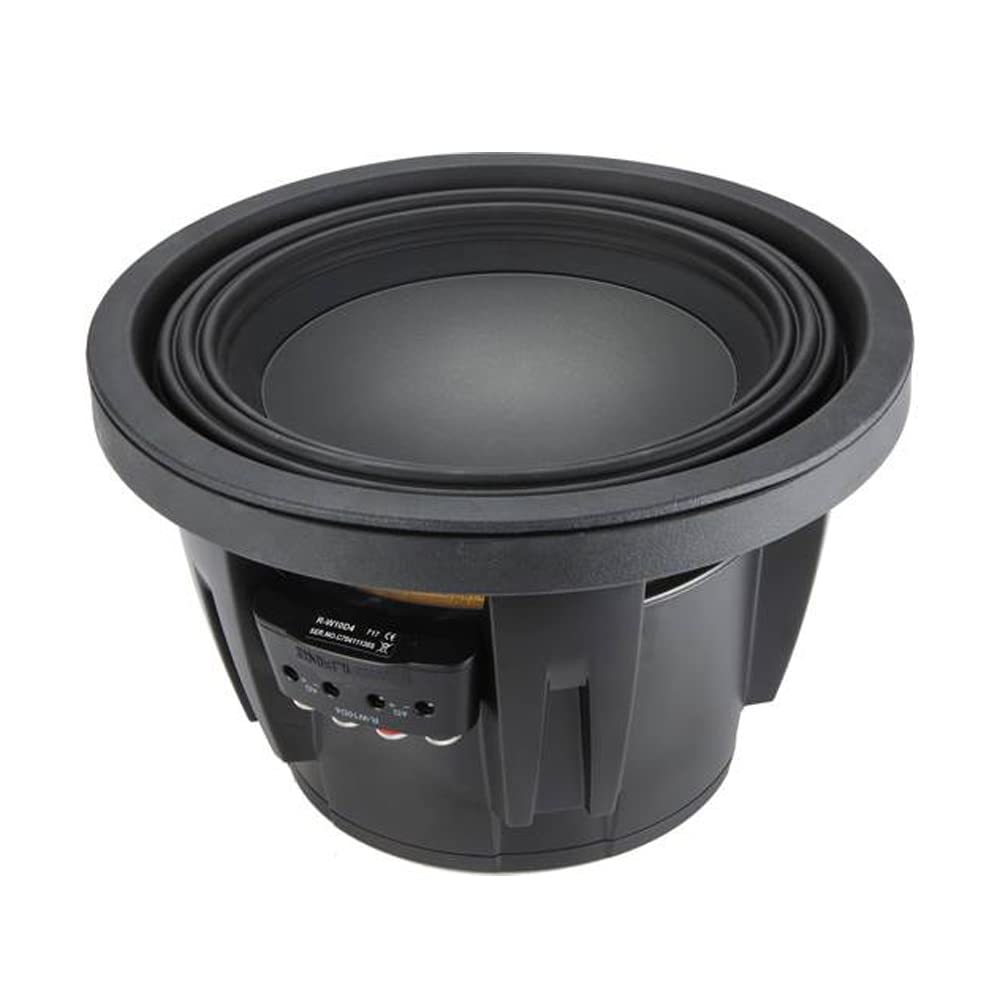 Alpine R2-W10D4, R Series 10" Dual 4 Ohm Voice Coil Subwoofer (OB)