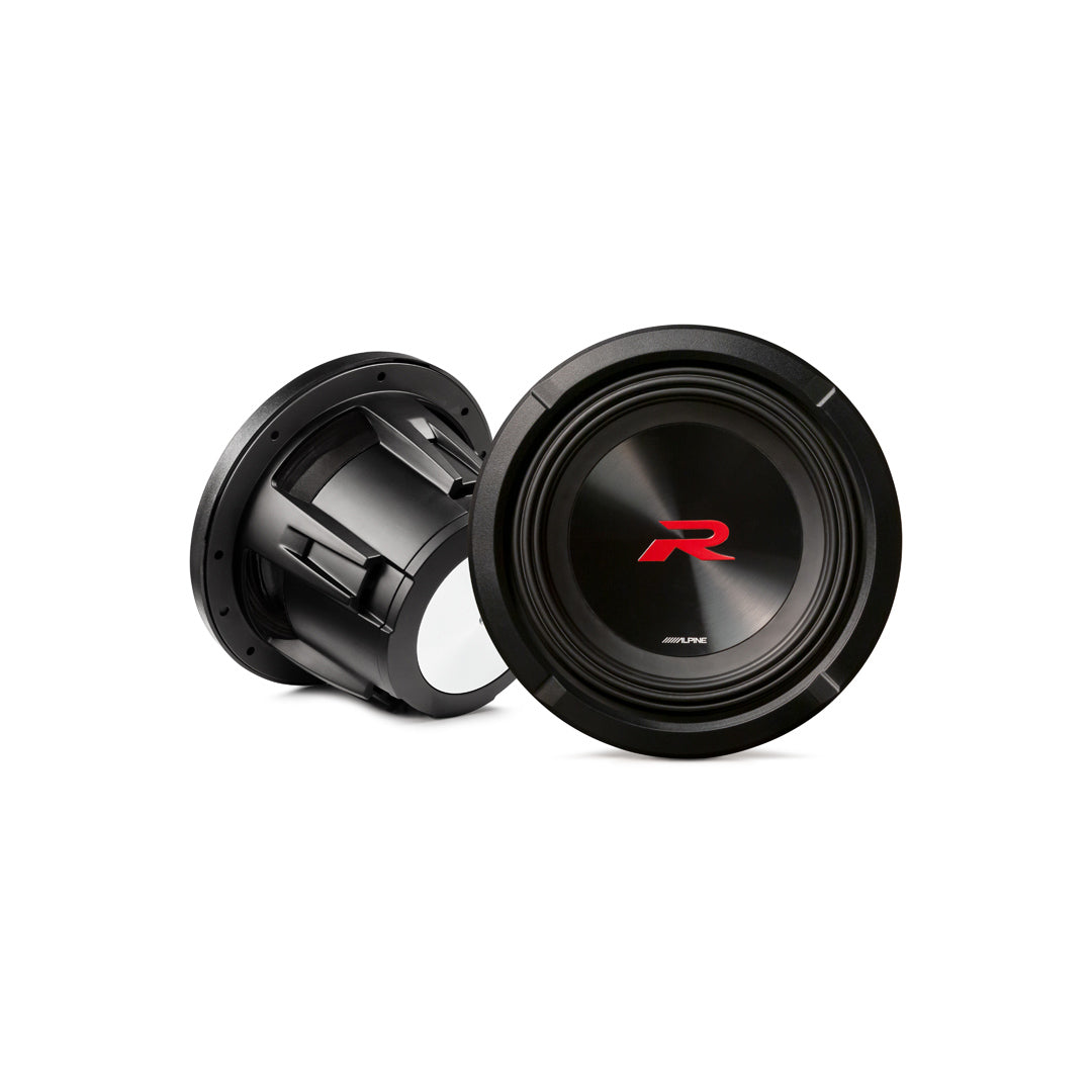 Alpine R2-W8D4, R Series 8" Dual 4 Ohm Voice Coil Subwoofer (OB)