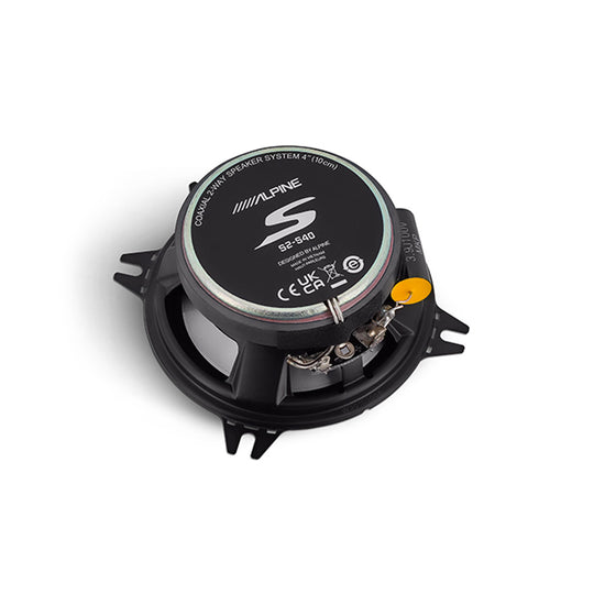 Alpine S2-S40, S Series 4" 2-Way Hi-Res Full Range Speakers (OB)