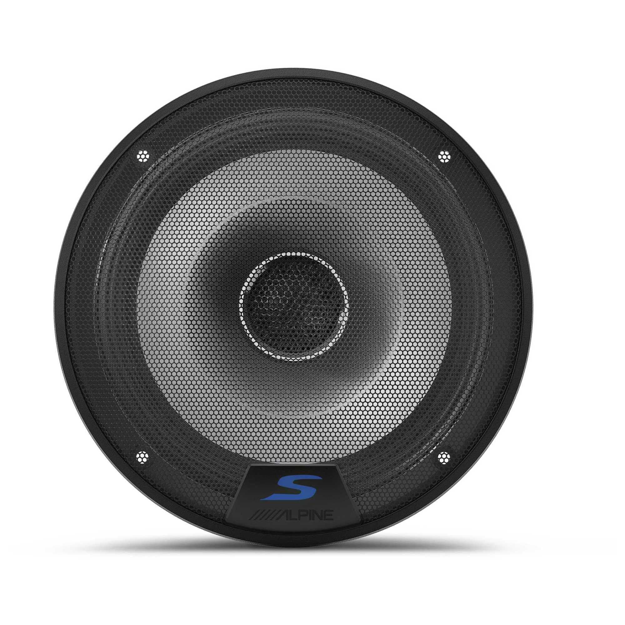 Alpine S2-S65, S Series 6.5" 2-Way Hi-Res Full Range Speakers - 240 Watts (OB)