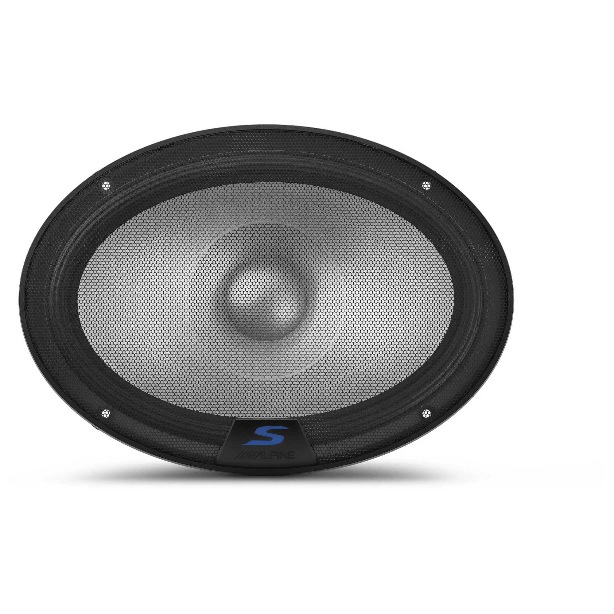 Alpine S2-S69C, S Series 6x9" 2-Way Hi-Res Component Speakers - 260 Watts (OB)