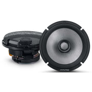 Alpine R2-S65, R Series 6.5" 2-Way Hi-Res Coaxial Speakers - 300W (OB)
