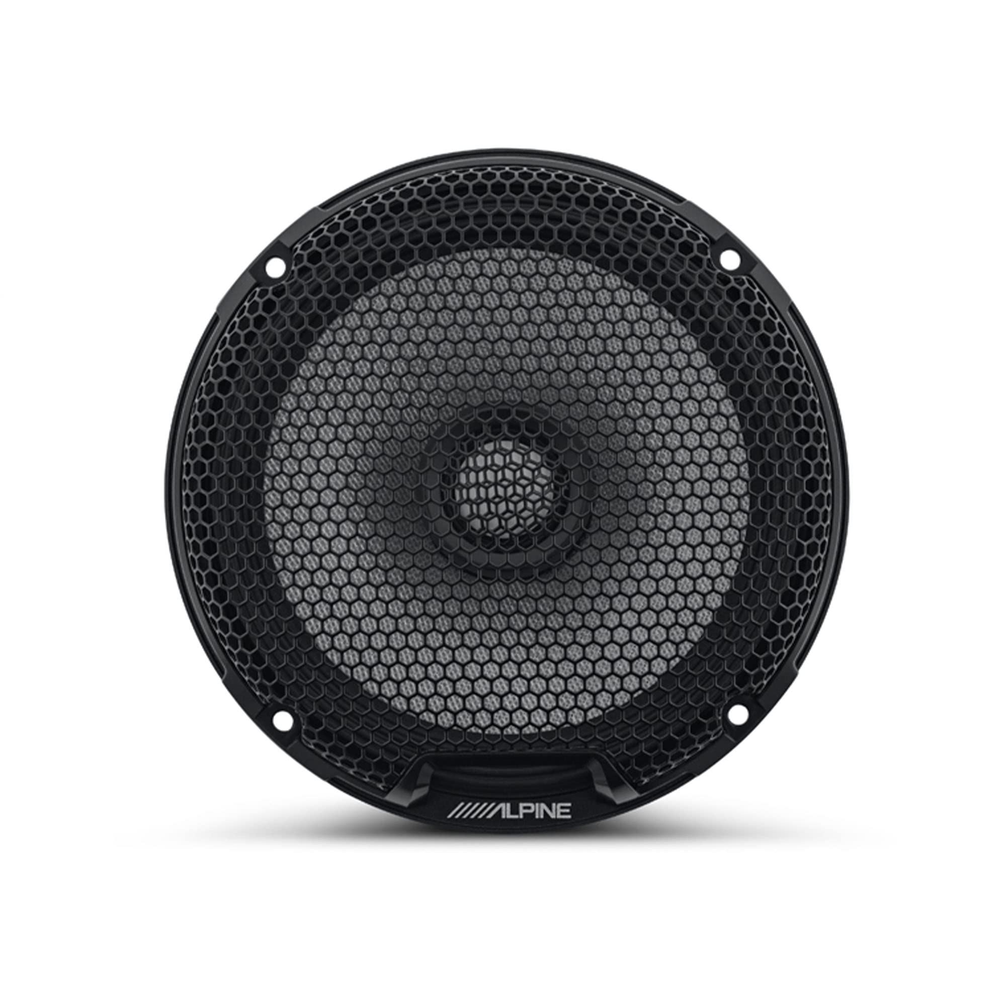 Alpine R2-S65, R Series 6.5" 2-Way Hi-Res Coaxial Speakers - 300W (OB)