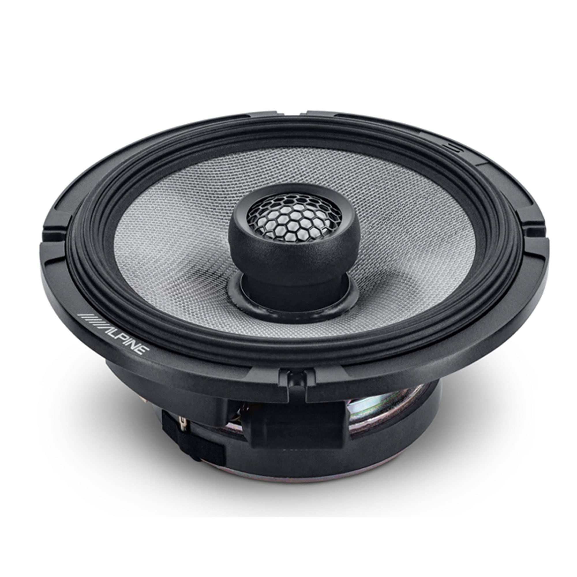 Alpine R2-S65, R Series 6.5" 2-Way Hi-Res Coaxial Speakers - 300W (OB)