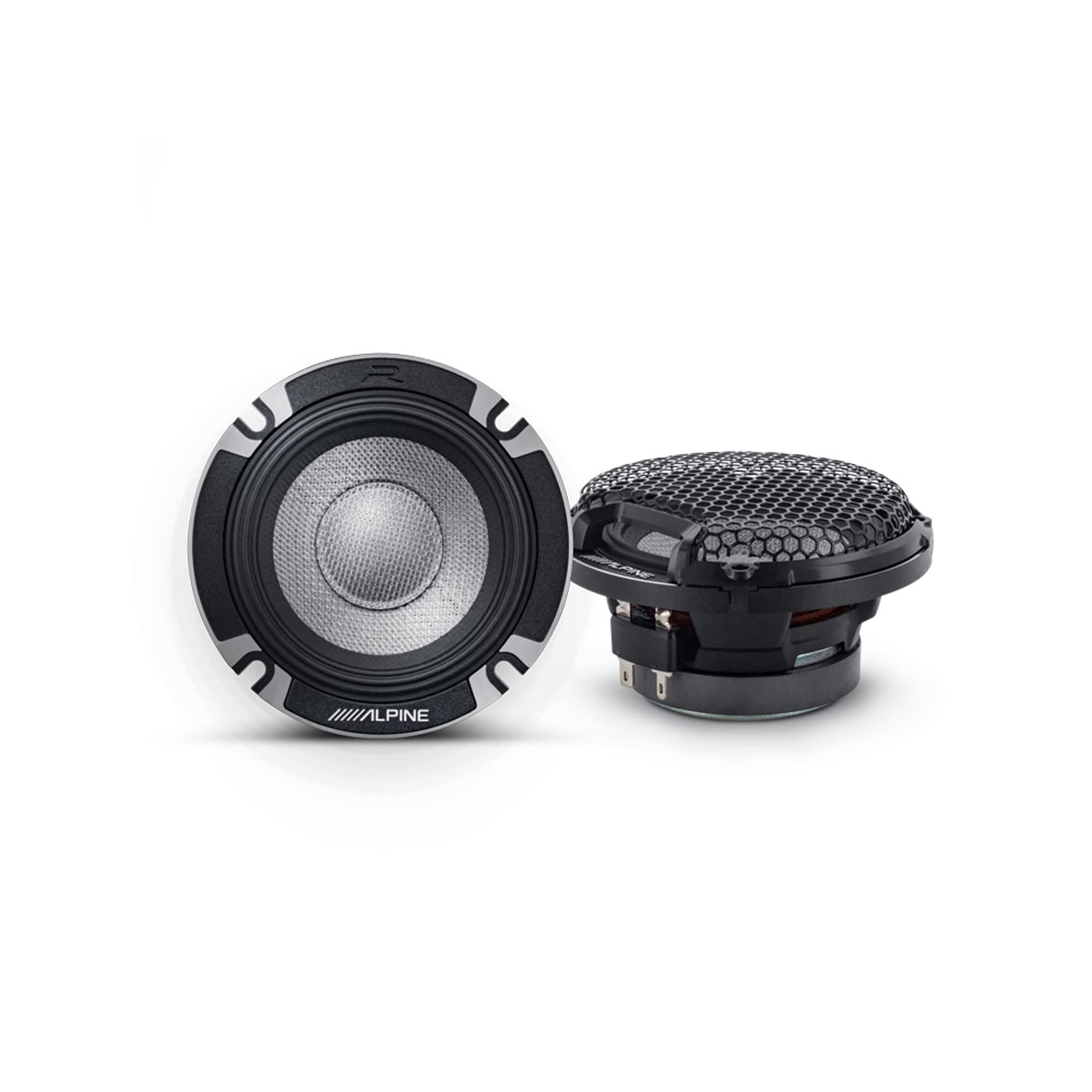 Alpine R2-S653, R Series 6.5" Pro 3-Way Hi-Res Component Speakers - 300W