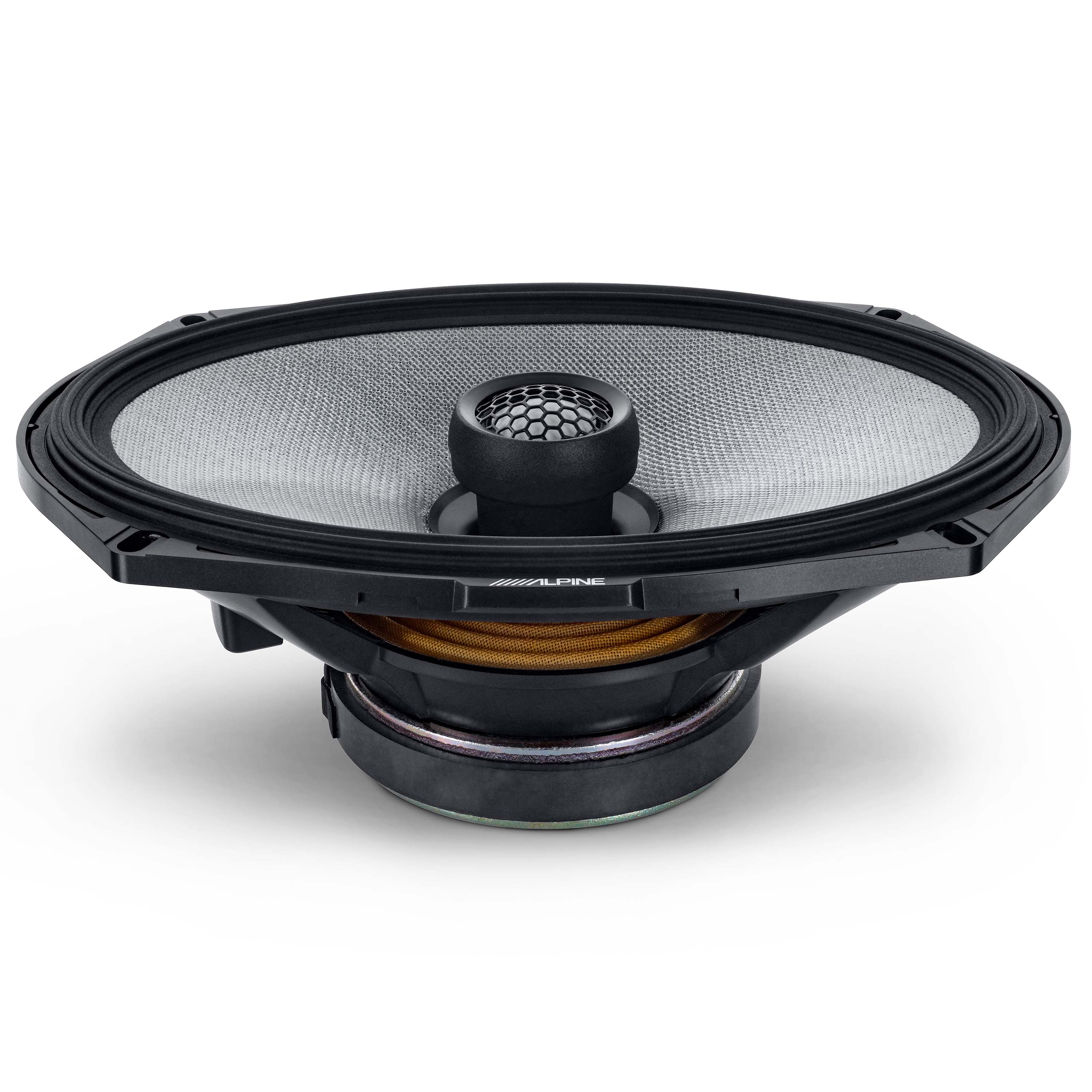 Alpine R2-S69, R Series 6x9" 2-Way Hi-Res Coaxial Speakers - 300W (OB)