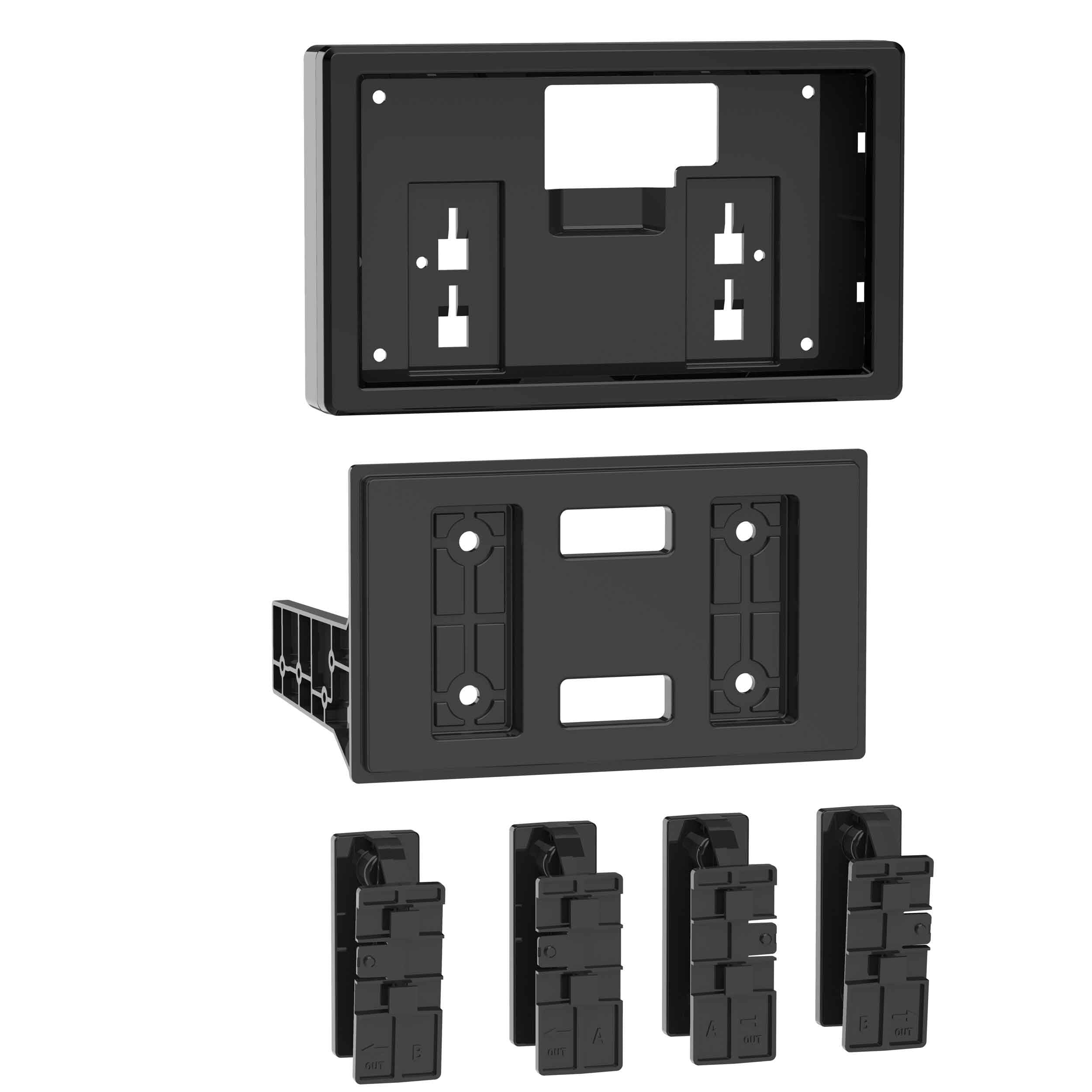 Metra 107-UN02, Floating Mount Kit - Pioneer 6.8 Inch Modular Radios