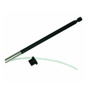 Metra 44-PWR22B, Black Stainless Steel Replacement Mast and Nut