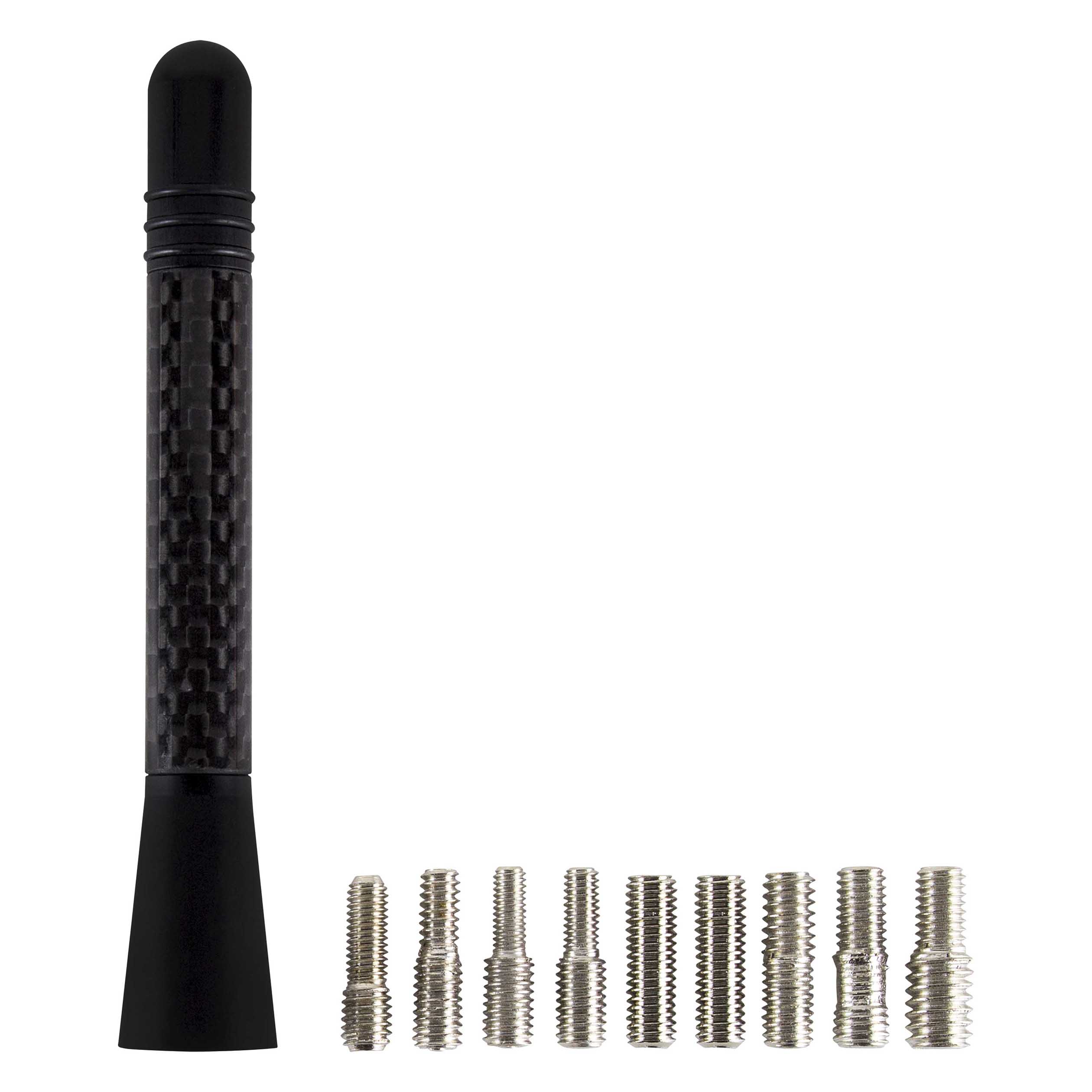 Metra 44-RMCF, Carbon Fiber Roof Mount Replacement Mast - 4 Inch