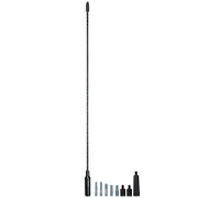Metra 44-RMF2, Black Spiral 1-section Replacement Antenna Mast - 17 Inch