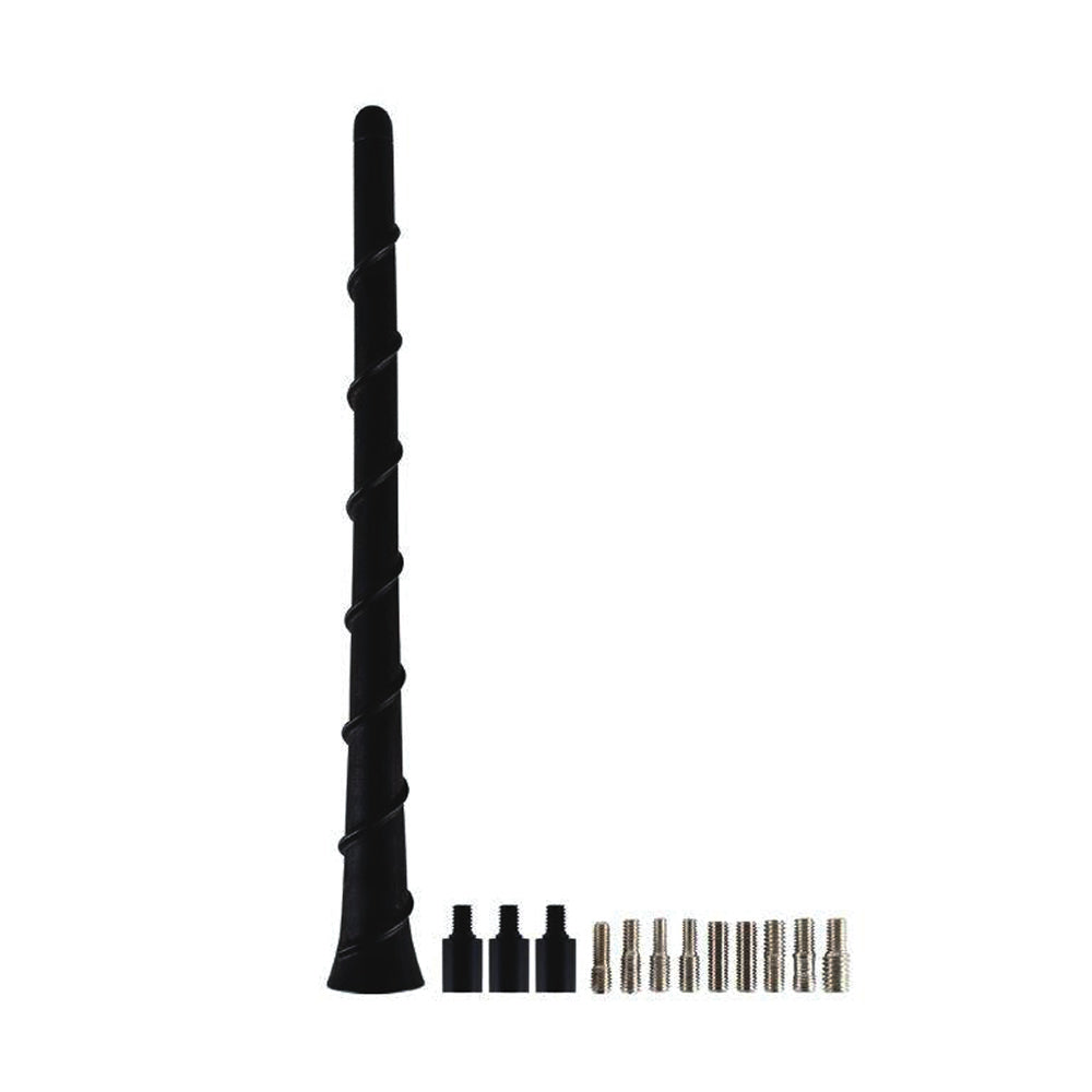 Metra 44-RMWW, Wire Wound Rubber OEM Replacement Mast - 8 Inch