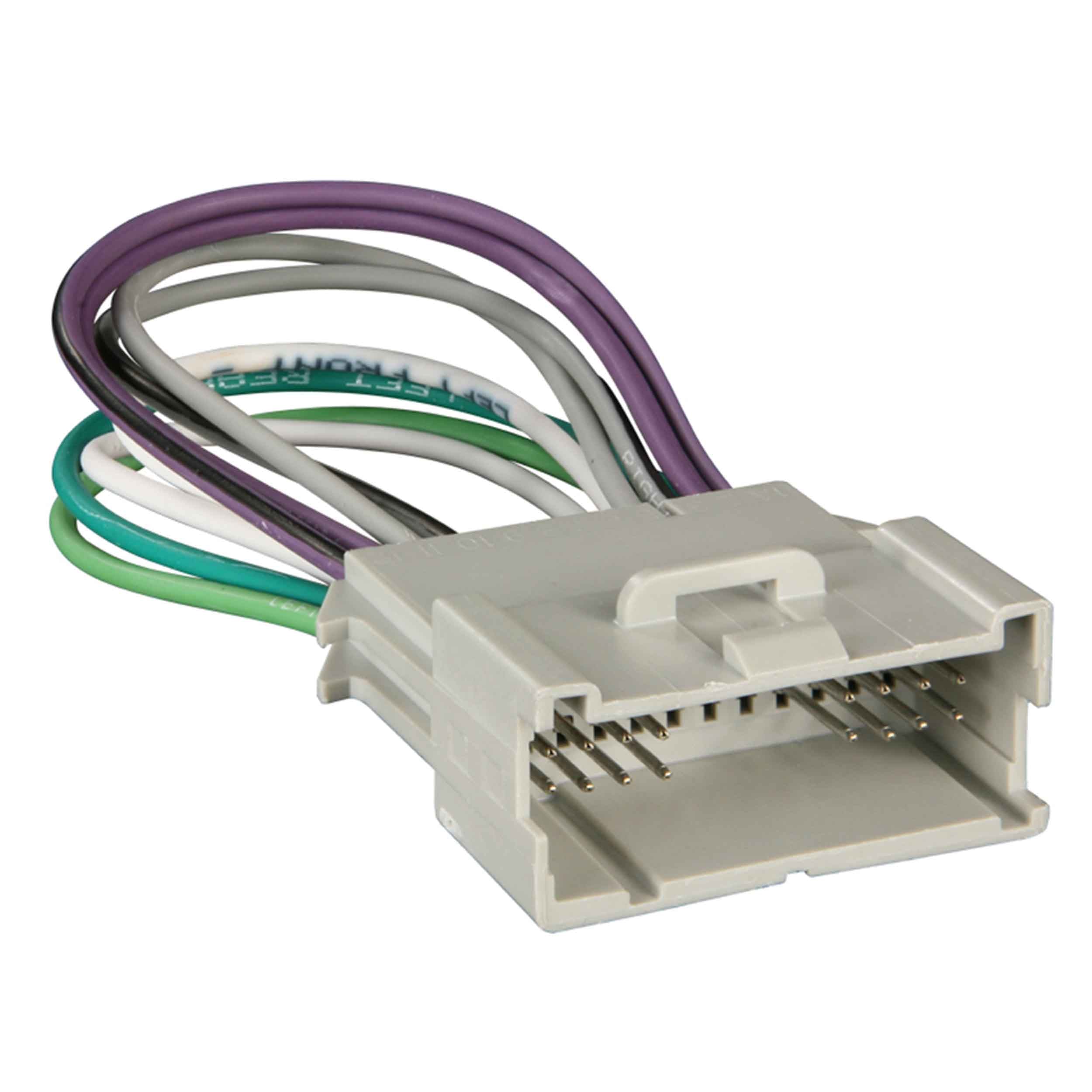 Metra 70-2021, Amp Bypass Harness - Fits Chevy 2000-2001