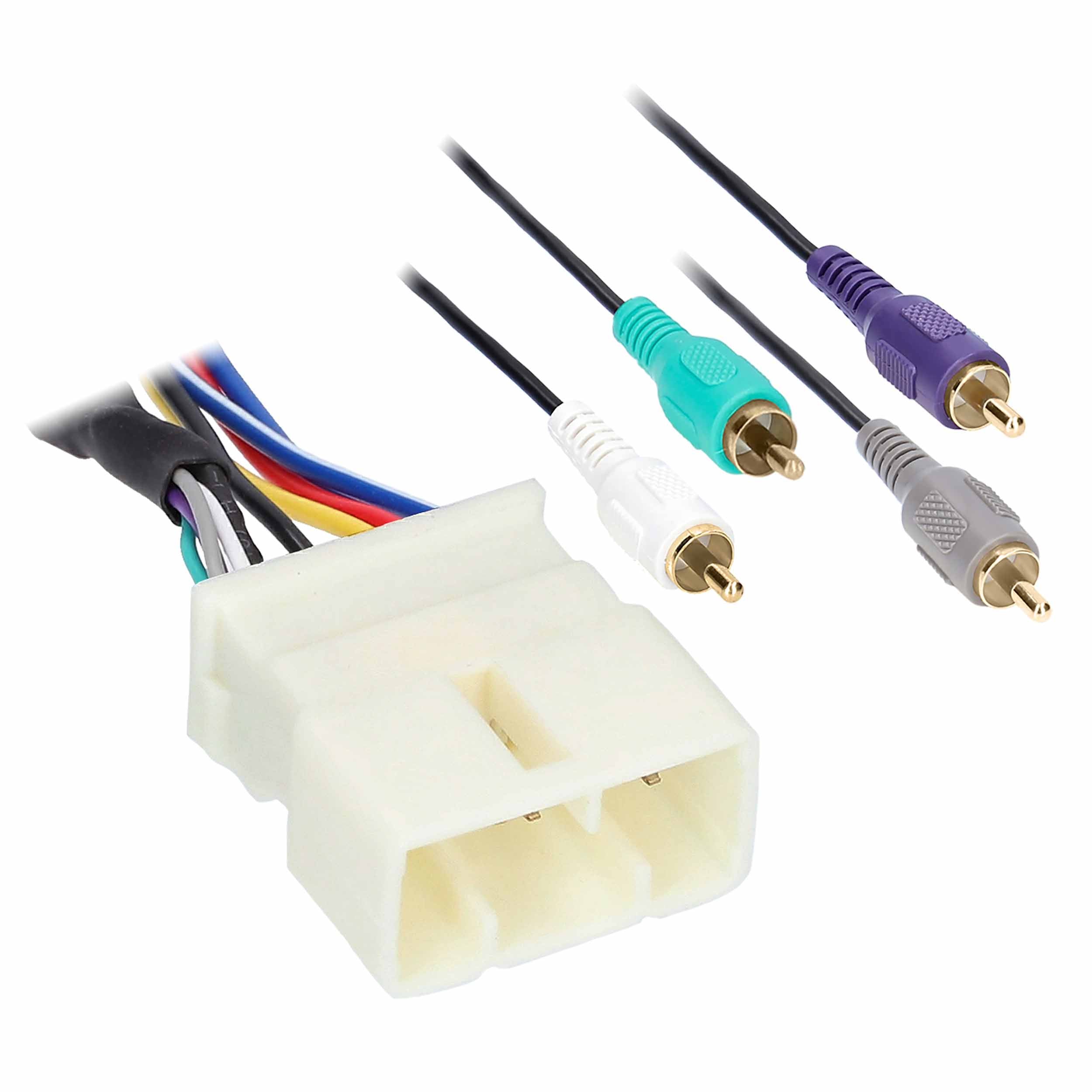 Metra 70-8112, Amp Integration Harness - Fits Toyota 1991-2001 (15-pin)