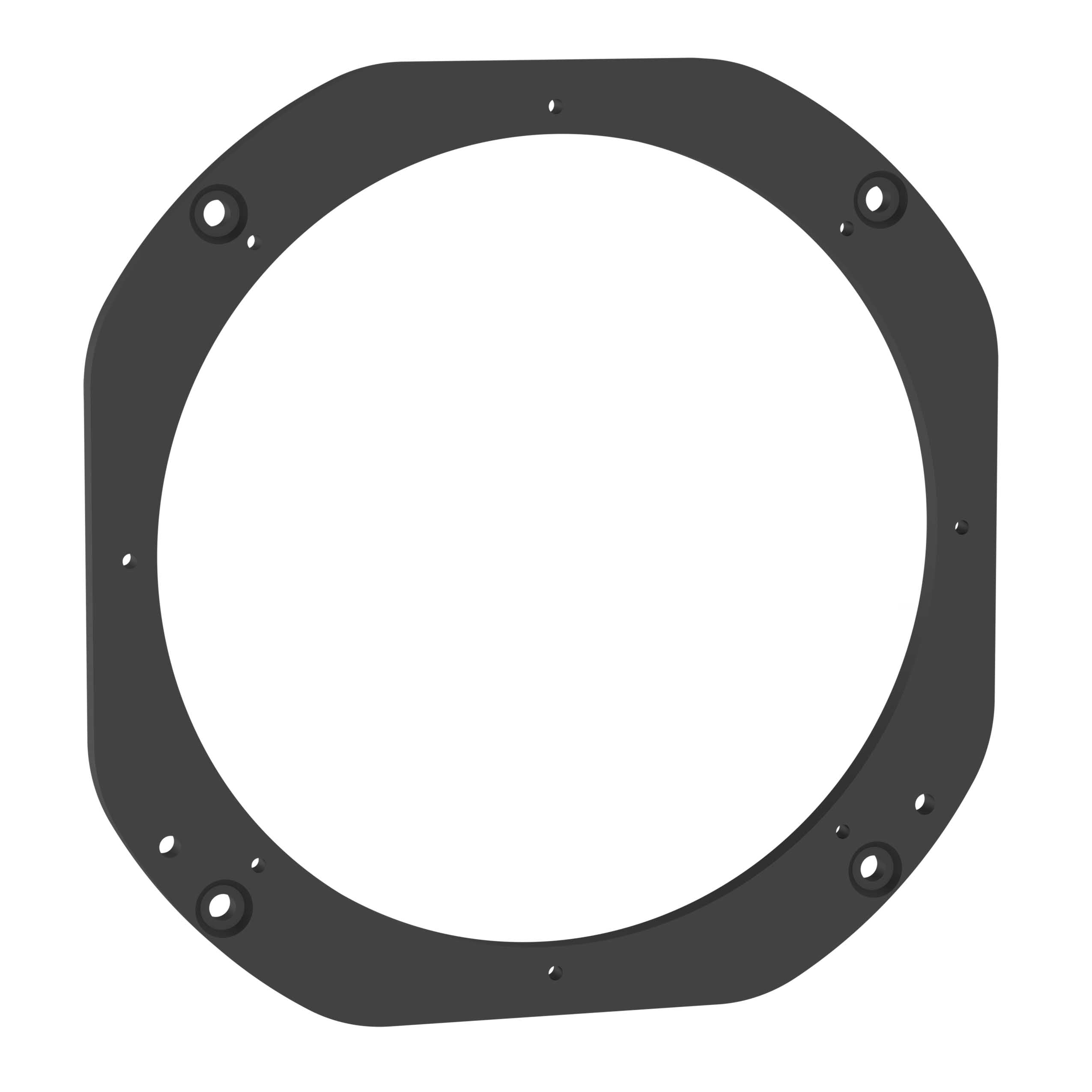 Metra 82-8606, Subwoofer Enclosure Adapter Plate Tesla Model 3 - Model Y
