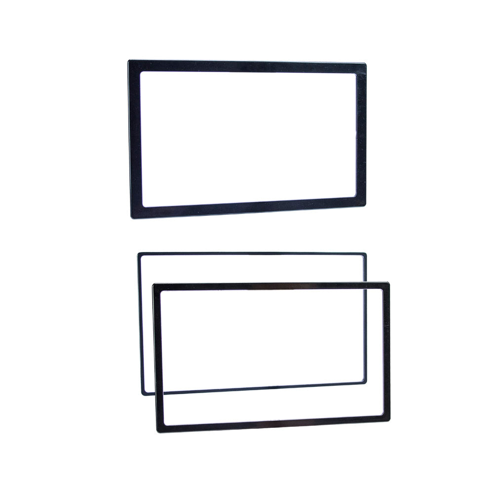 Metra 89-50-0900, Universal Trim Rings for Double-Din - 3 pack
