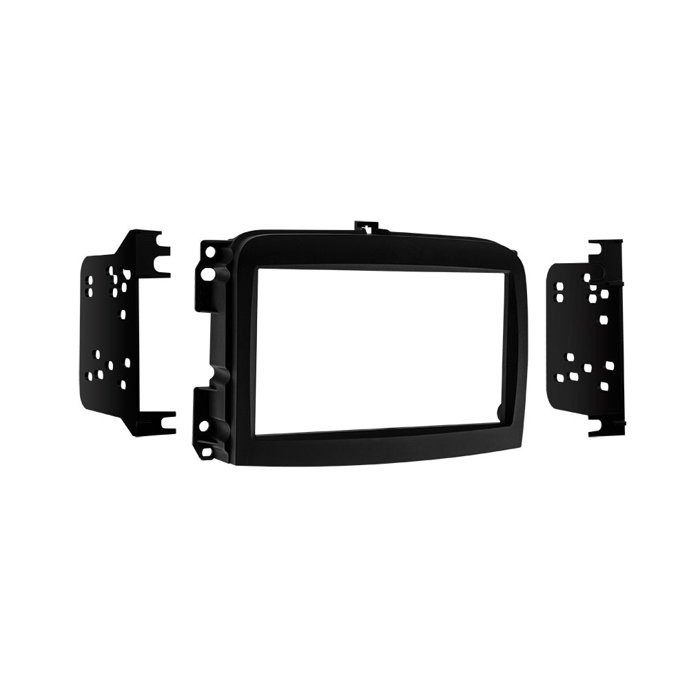 Metra 95-6521B, Double DIN Radio Installation Dash Kit for Select Fiat 500L 2014-Up