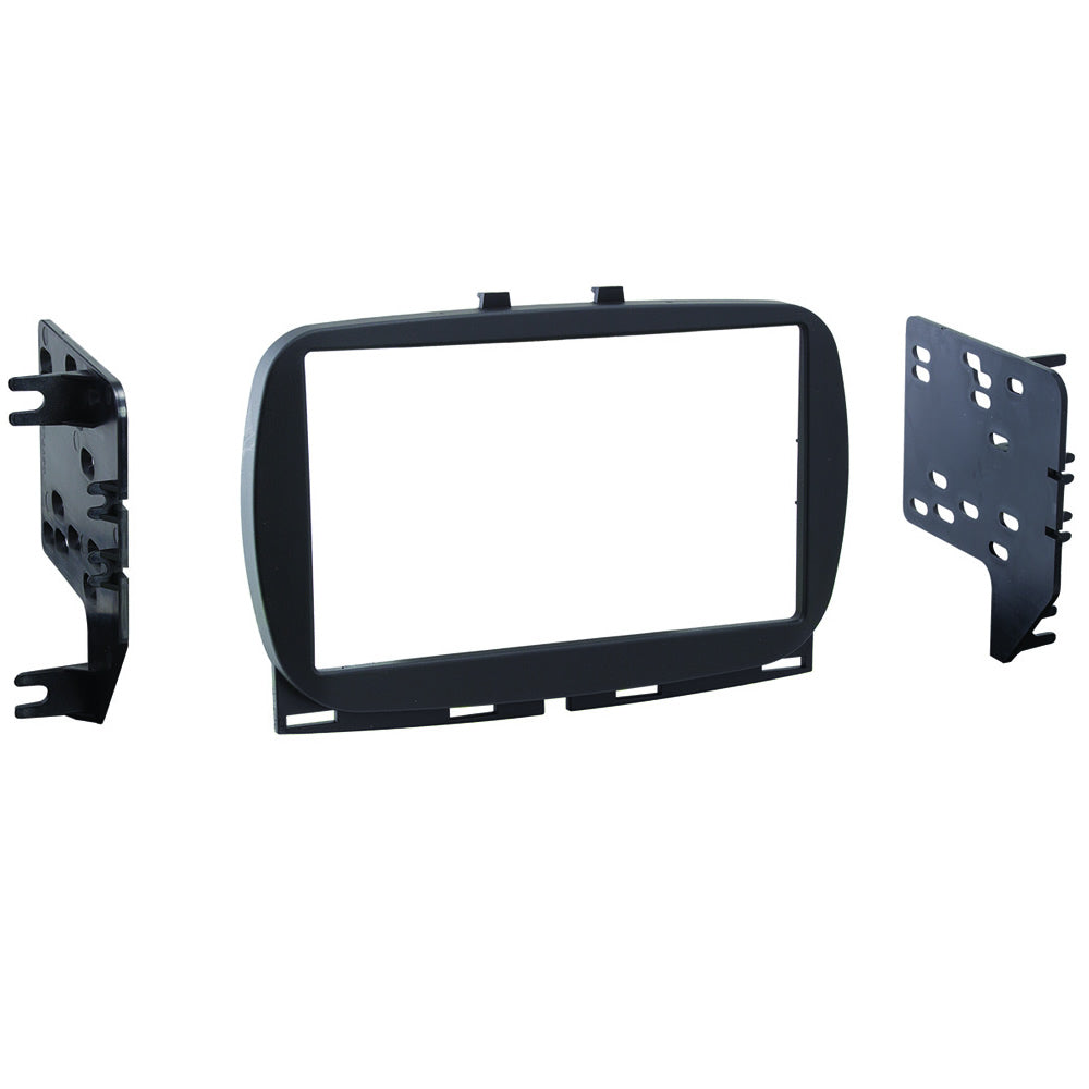 Metra 95-6544B, Double DIN Radio Installation Dash Kit for Select Fiat 500 2016-up