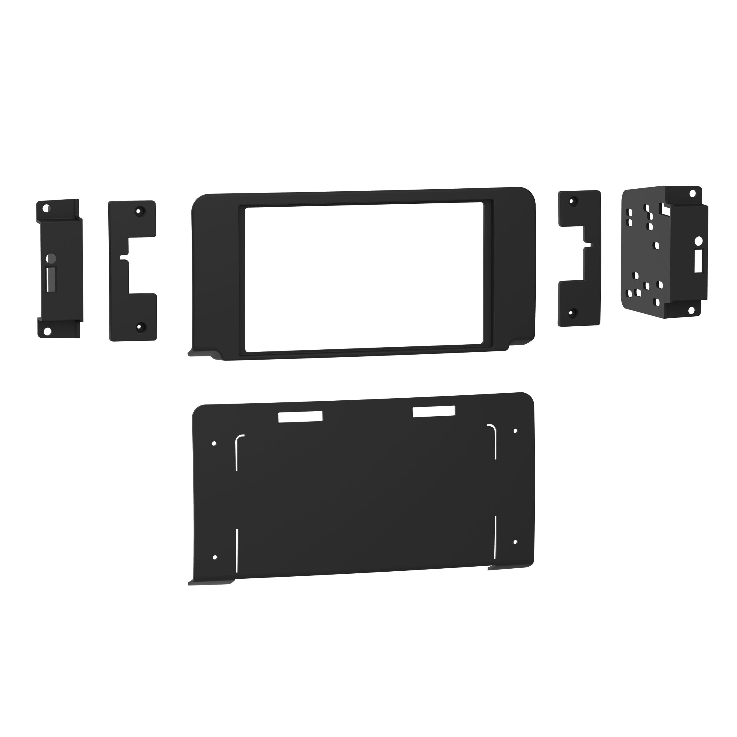 Metra 95-6557B, Double DIN Radio Installation Dash Kit for Select Dodge Dakota 2005-2007