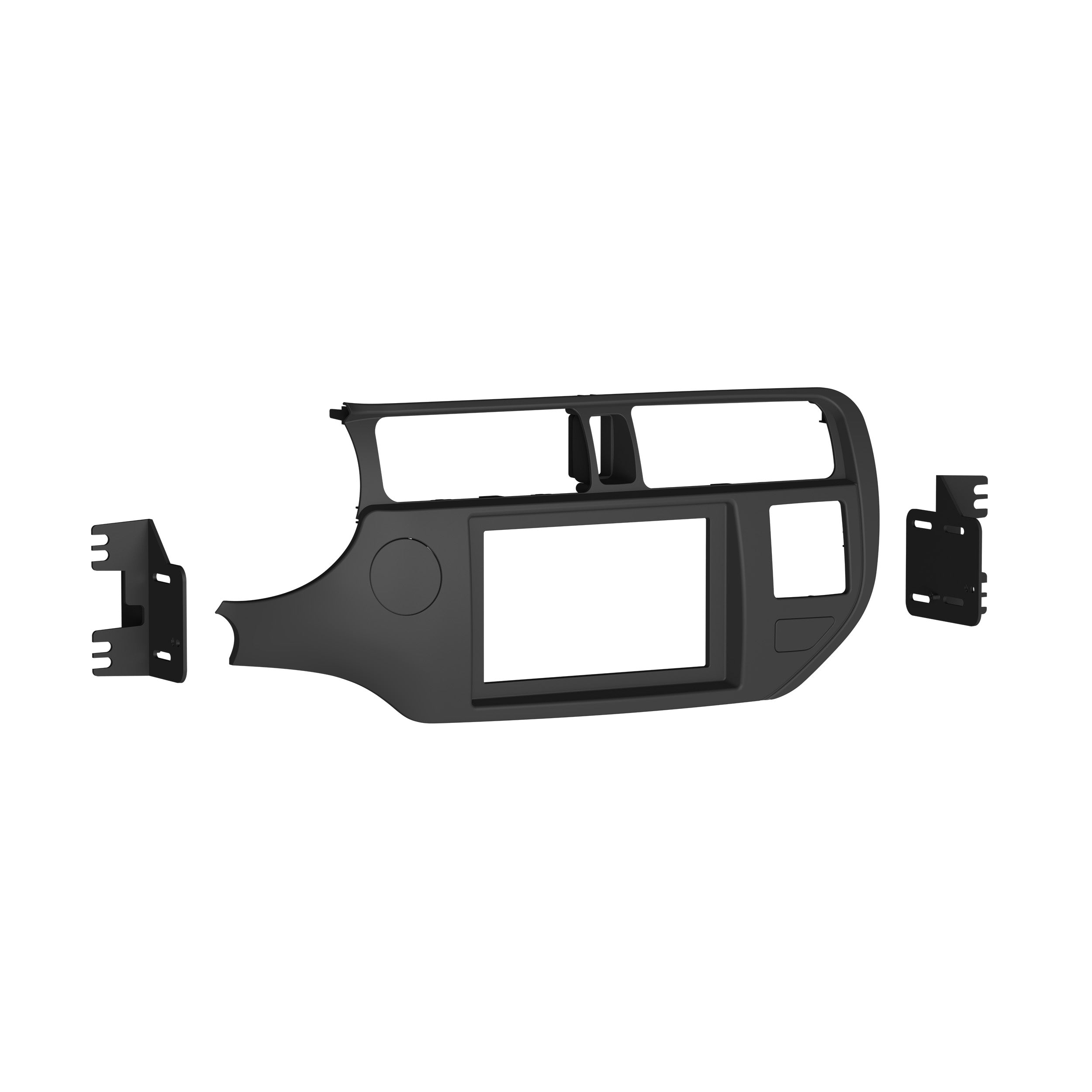 Metra 95-7353CH, Double DIN Radio Installation Dash Kit for Select Kia Rio/Rio5 2012-2015