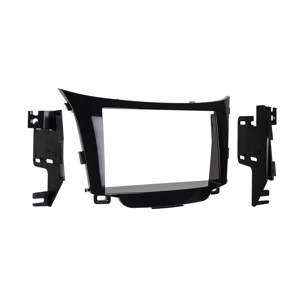 Metra 95-7357HG, Double DIN Radio Installation Dash Kit for Select Hyundai Elantra GT (without NAV) 2013-2017