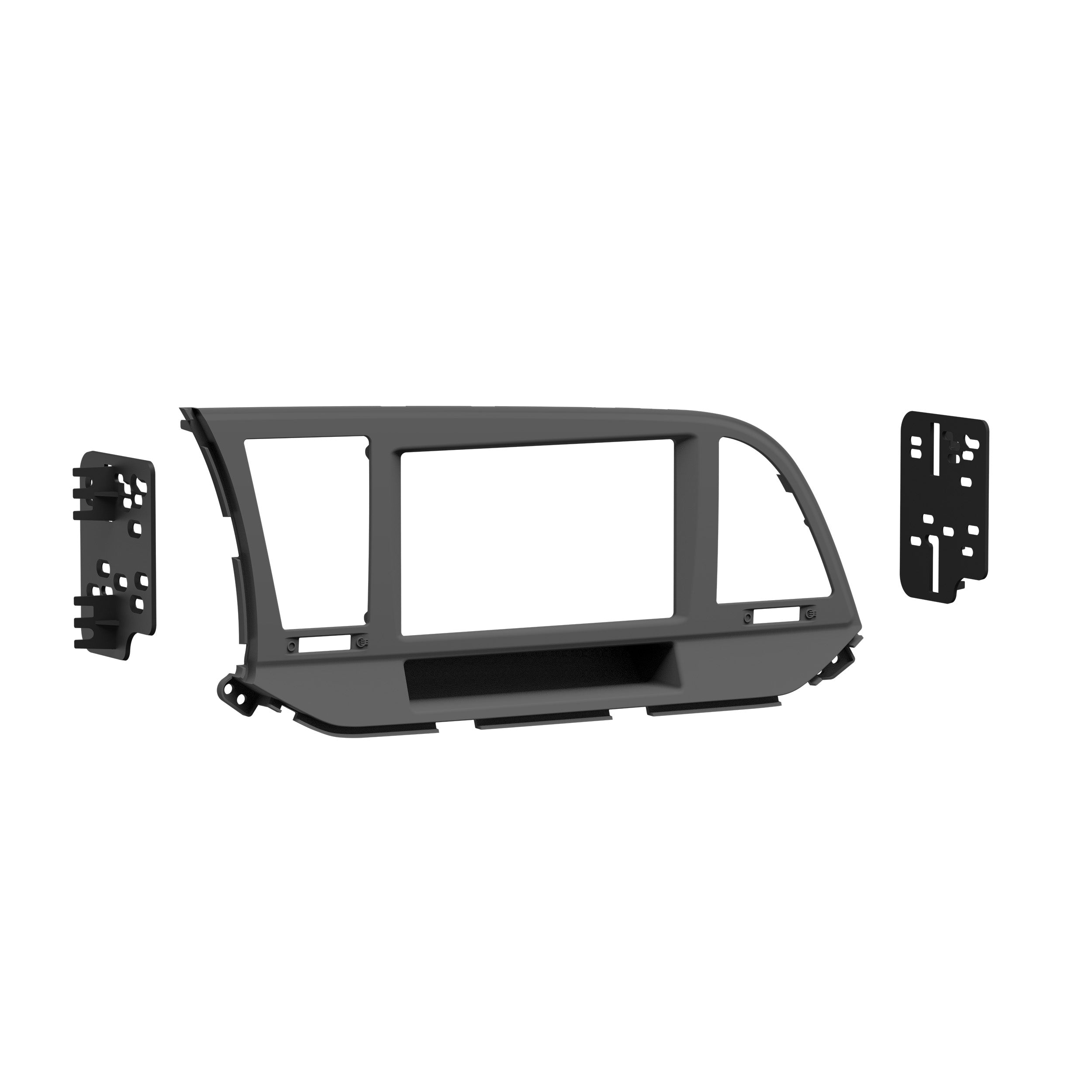 Metra 95-7376B, Double DIN Radio Installation Dash Kit for Select Hyundai Elantra 2017-2018