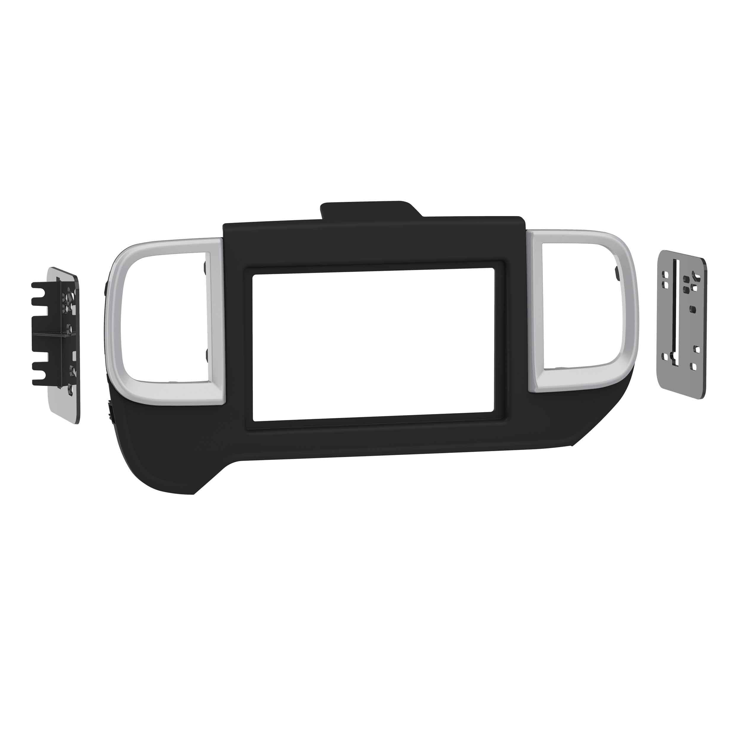 Metra 95-7398, Double DIN Radio Installation Dash Kit for Select Hyundai Venue 2020-Up