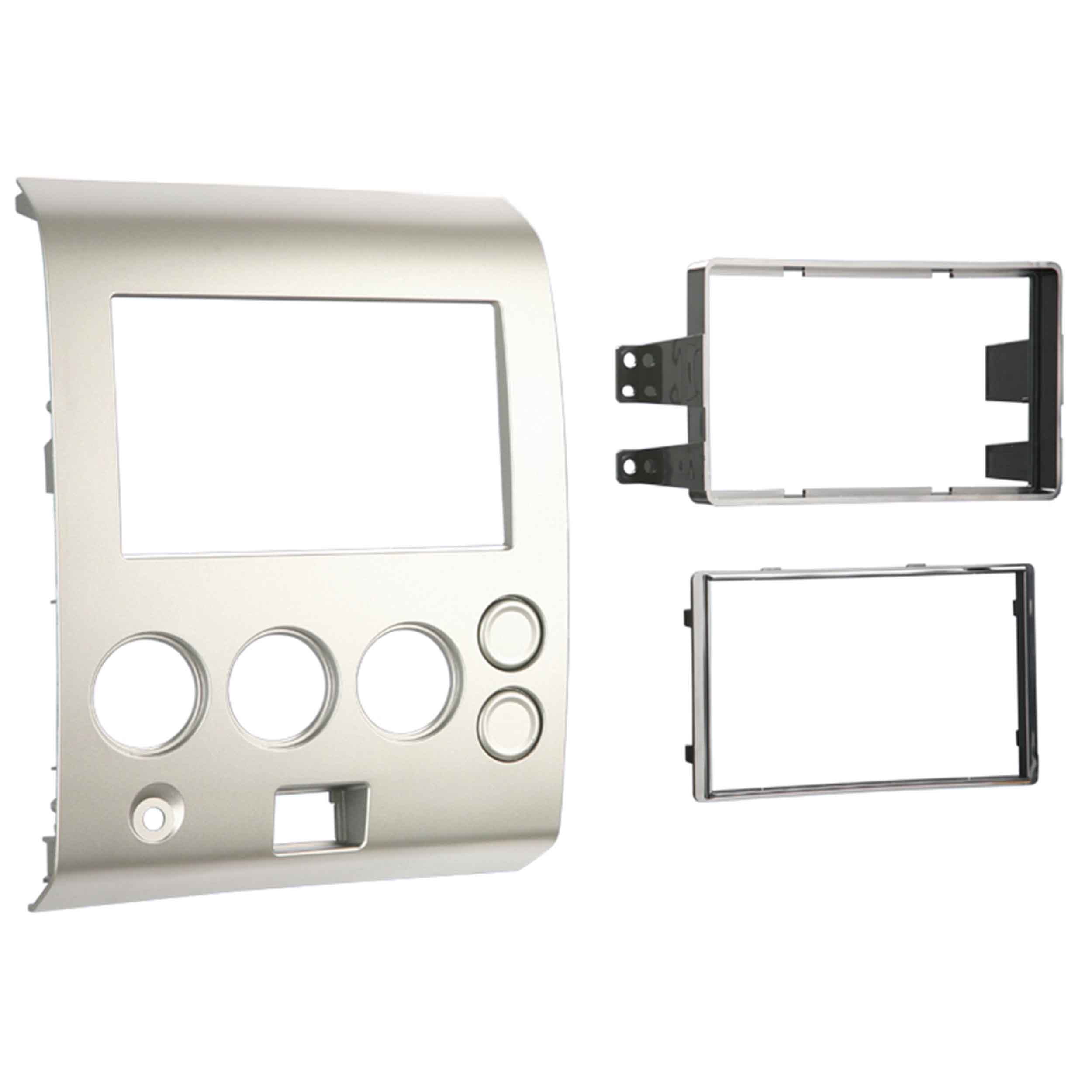 Metra 95-7406, Double DIN Radio Installation Dash Kit for Select Nissan Titan 2004-2007/Armada 2004-2005