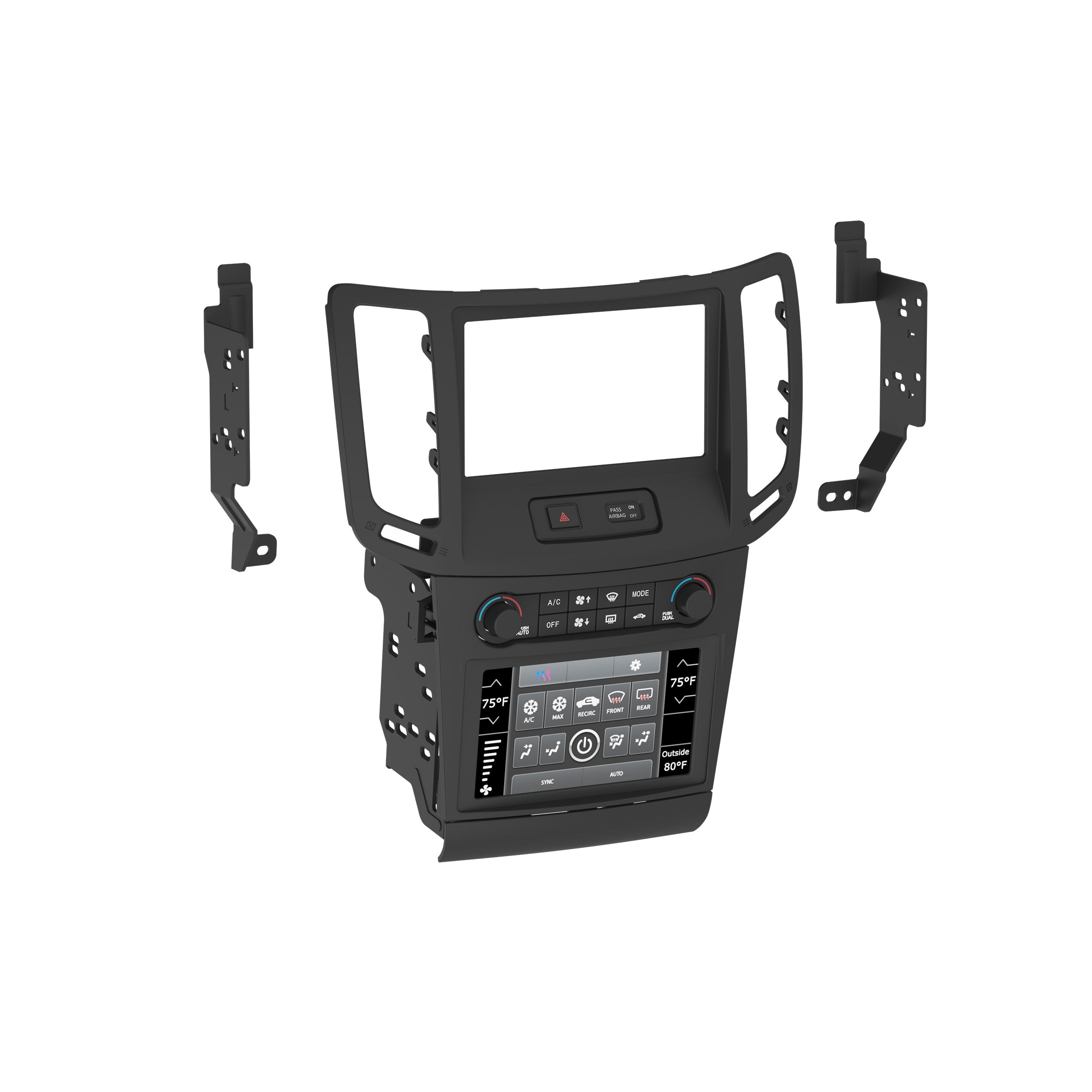 Metra 95-7640B, Double DIN Radio Installation Dash Kit for Select Infiniti G37 2008-2013