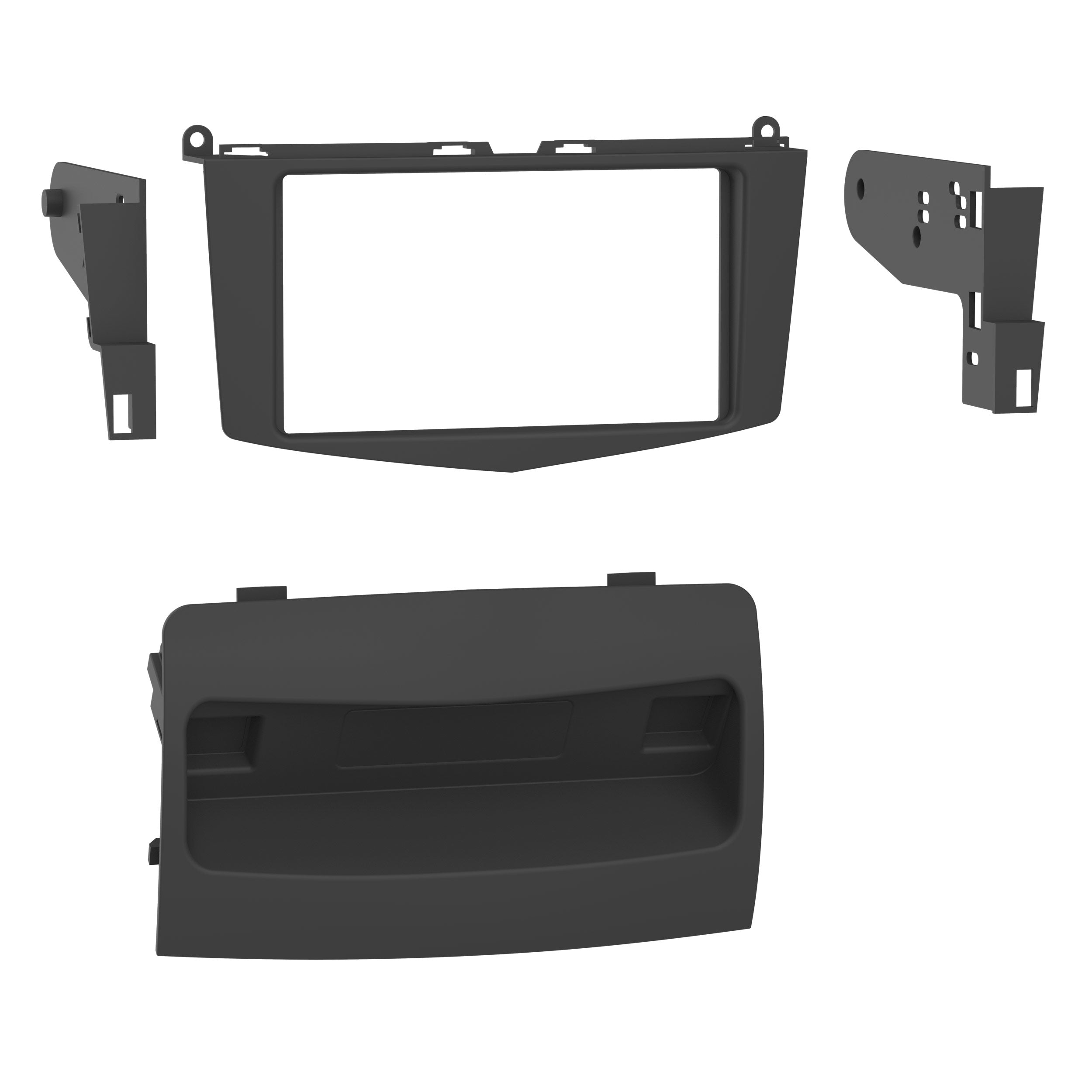 Metra 95-8733B, Double DIN Radio Installation Dash Kit for Select Mercedes-Benz C-Class 2008-2011 (W204)