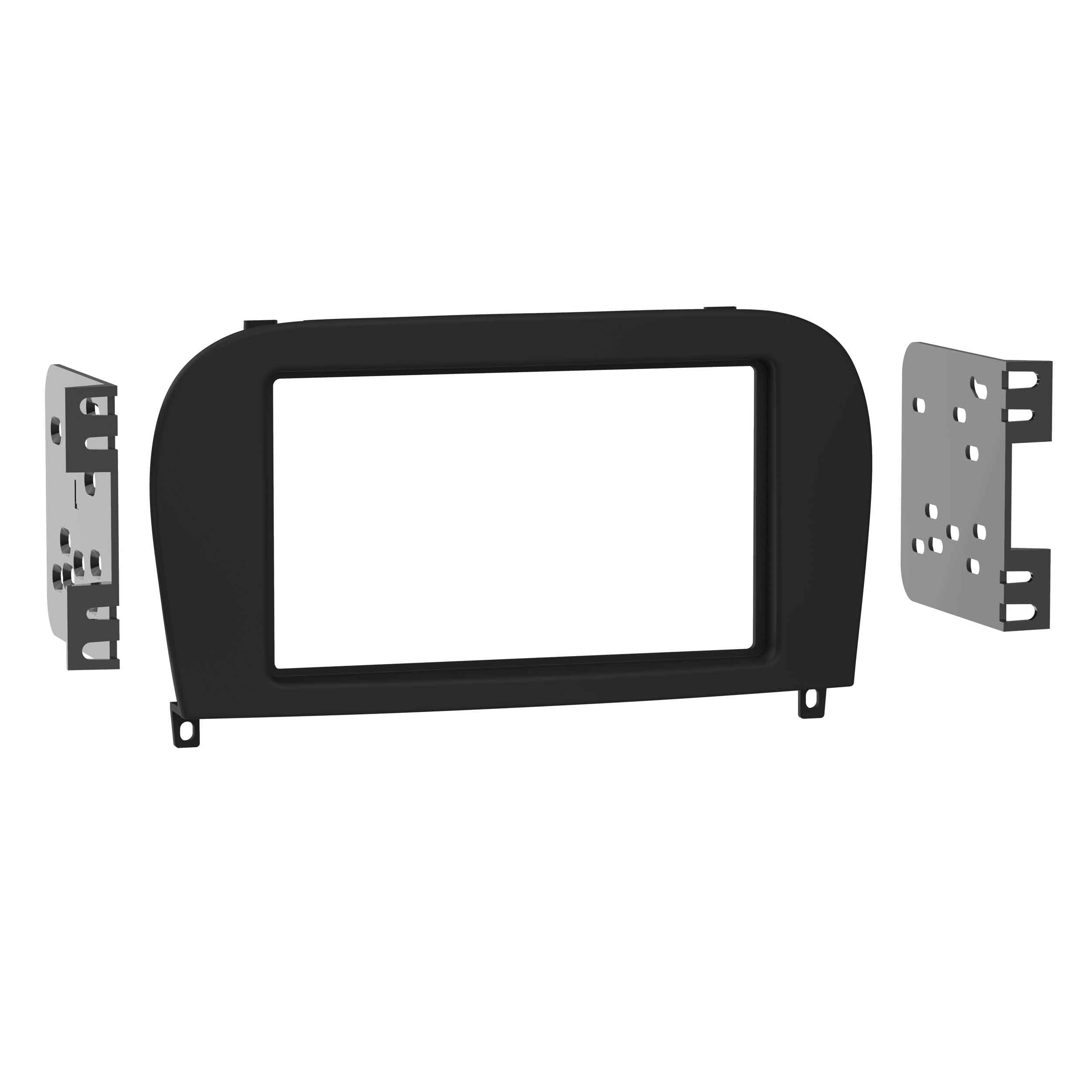 Metra 95-8735B, Double DIN Radio Installation Dash Kit for Select Mercedes SL Class 2003-2008