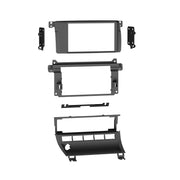 Metra 95-9310B, Double DIN Radio Installation Dash Kit for Select BMW 3-Series with 5-Switch Panel 1999-2006