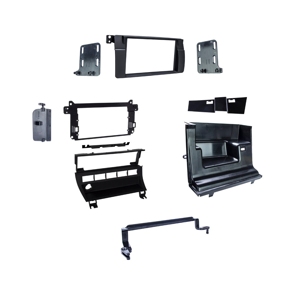 Metra 95-9312B, Double DIN Radio Installation Dash Kit for Select BMW 3-Series 1999-2006