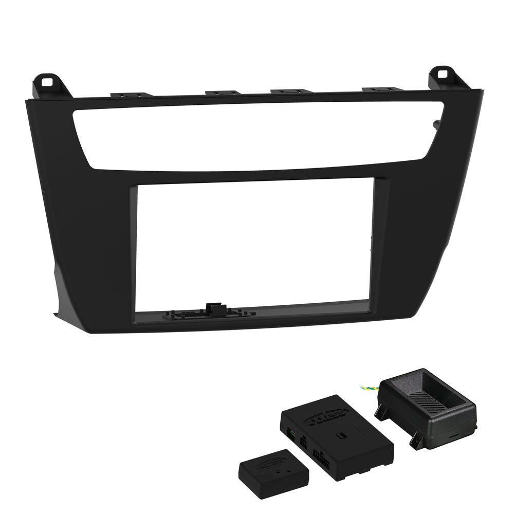 Metra 95-9319B, Double DIN Radio Installation Dash Kit for Select BMW 2 Series (w/ iDrive, Double DIN Radio Installation Dash Kit for Select w/o amp) 2015-2016