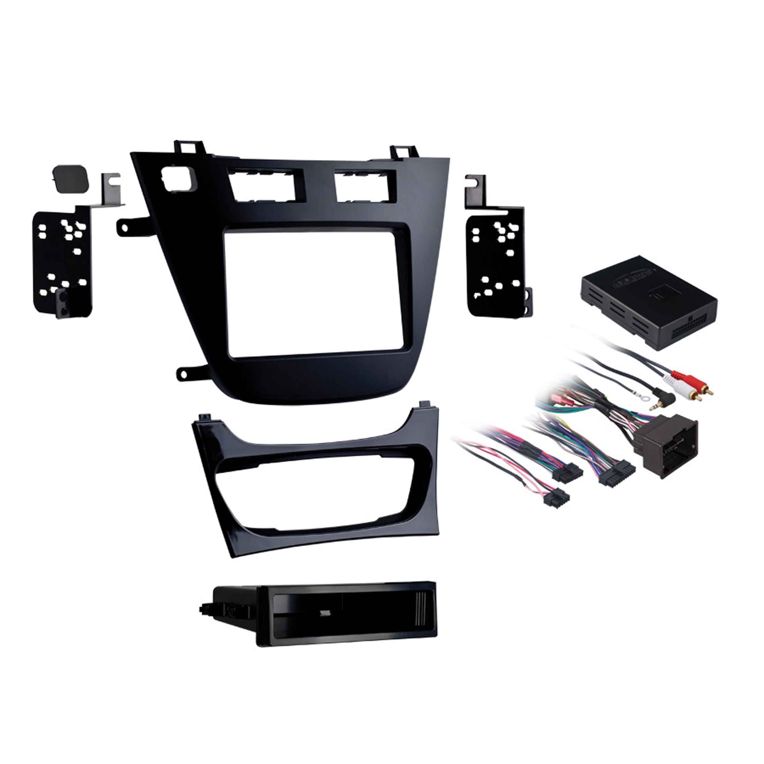 Metra 99-2023B, Multi-Kit Radio Installation Dash Kit for Select Buick Regal Kit 2011-2012 - Black