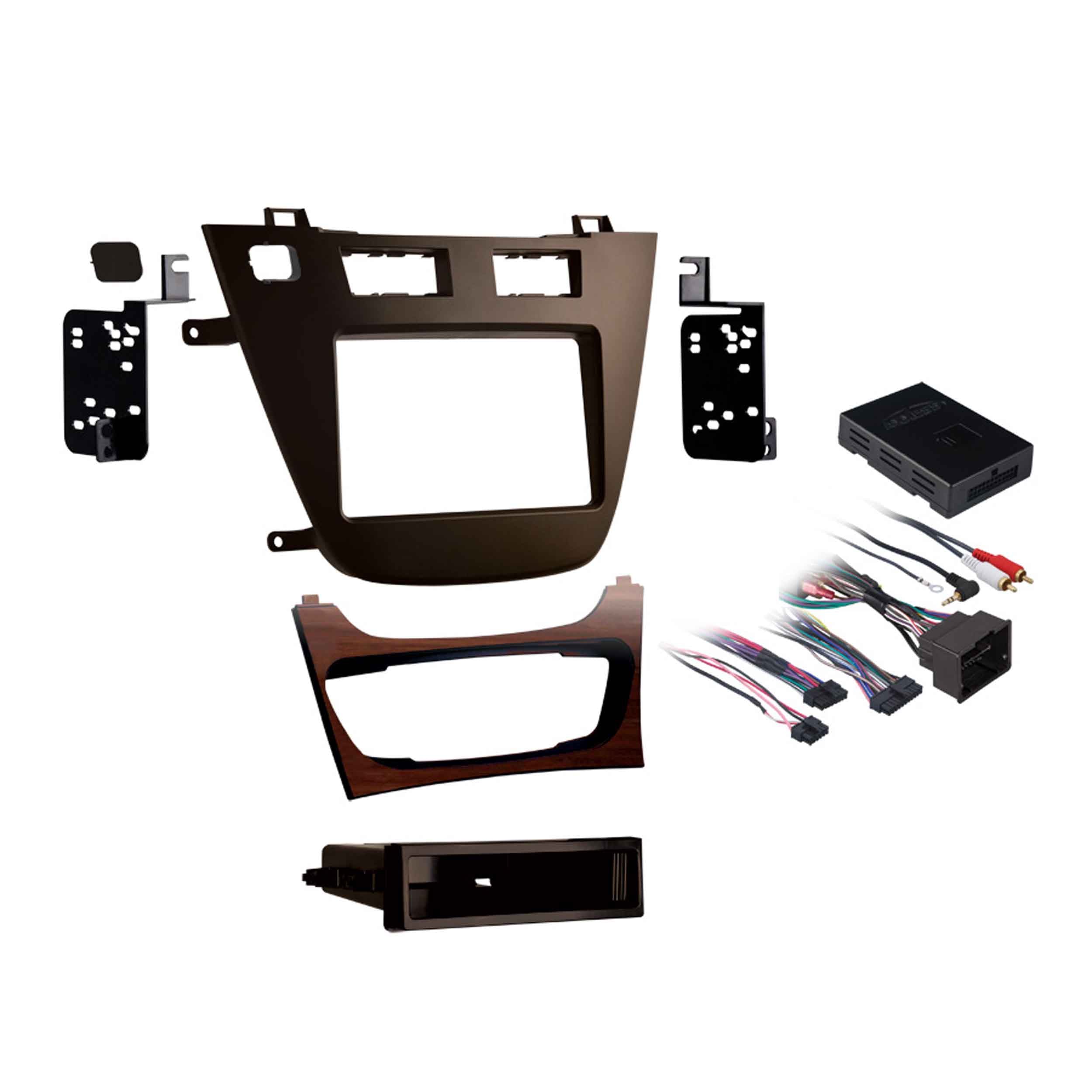 Metra 99-2023BR, Multi-Kit Radio Installation Dash Kit for Select Buick Regal Kit 2011-2012 - Brown